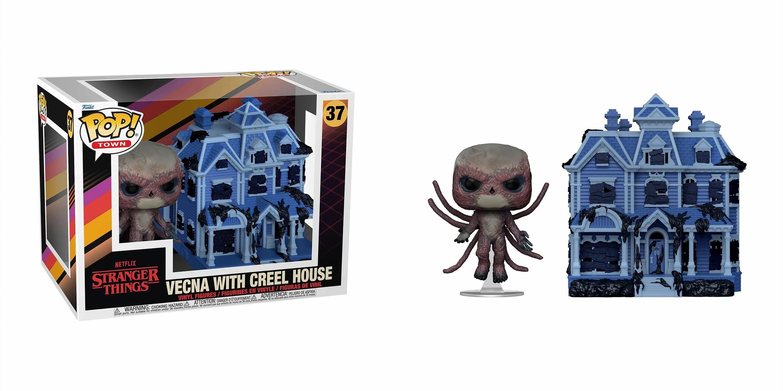 POP Town - Stranger Things -Vecna with Creel House 