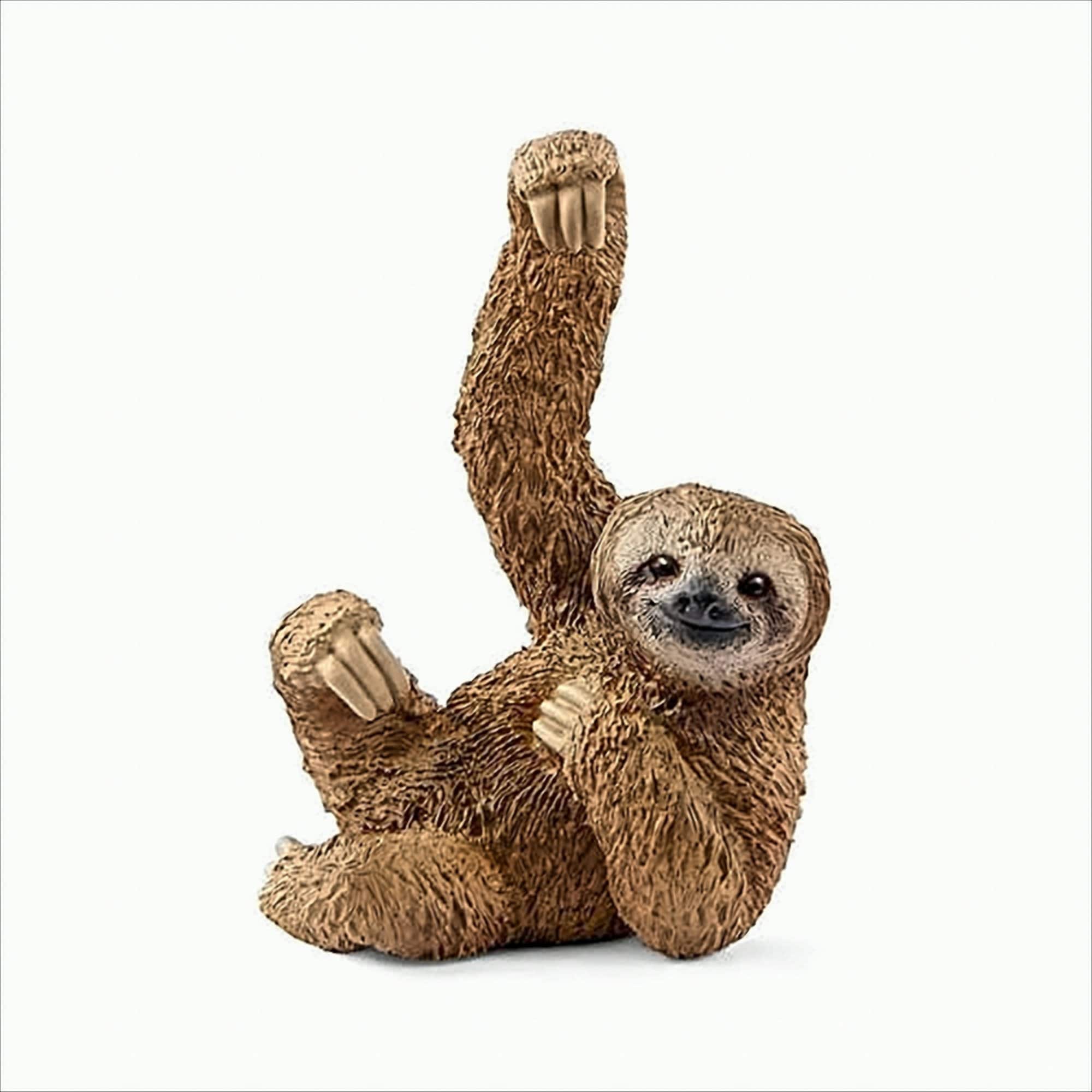schleich 14793 Faultier, ab 3 Jahren, WILD LIFE - Spielfigur, 3 x 4 x 6 cm 