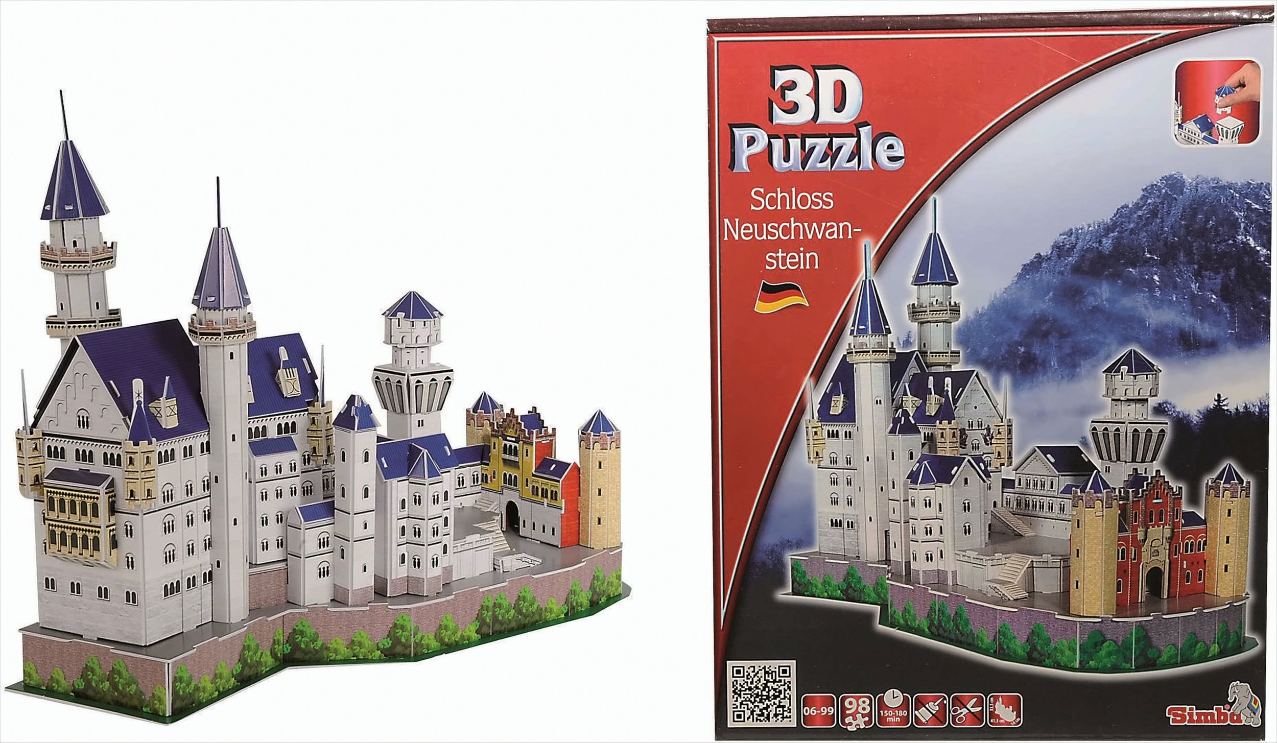3D-Puzzle Neuschwanstein 