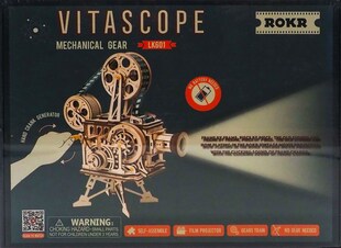Vitascope Mechanisch 3-D Puzzle, Holz, S 