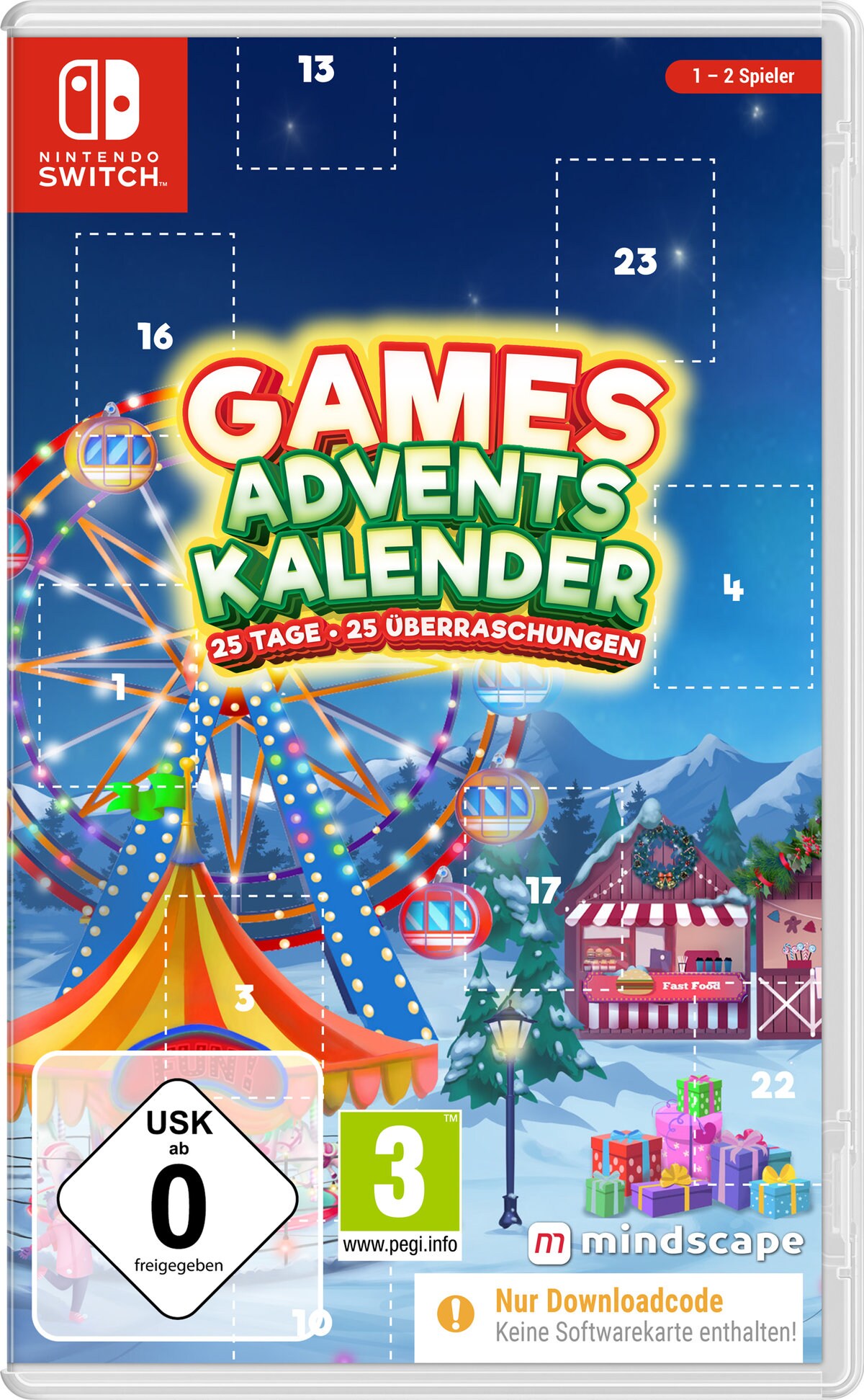 Games Adventskalender 2023 - 25 Tage, 25 &Uuml;berraschungen (CIAB) 
