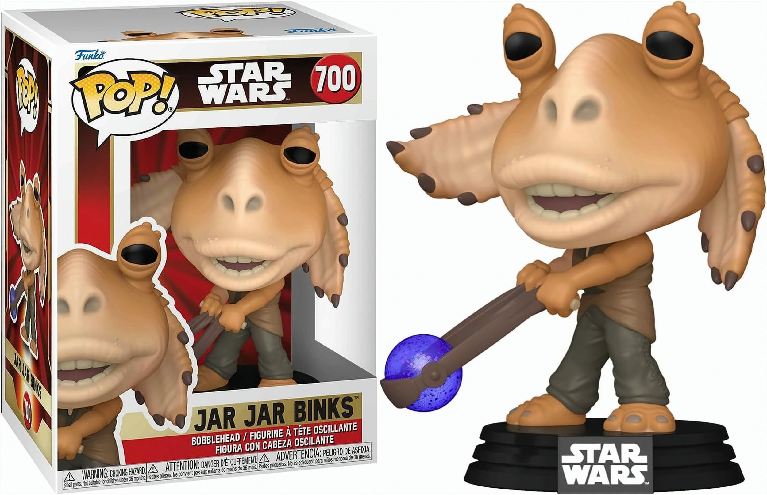 POP Star Wars 25th - Jar Jar Binks w/ Booma Balls 