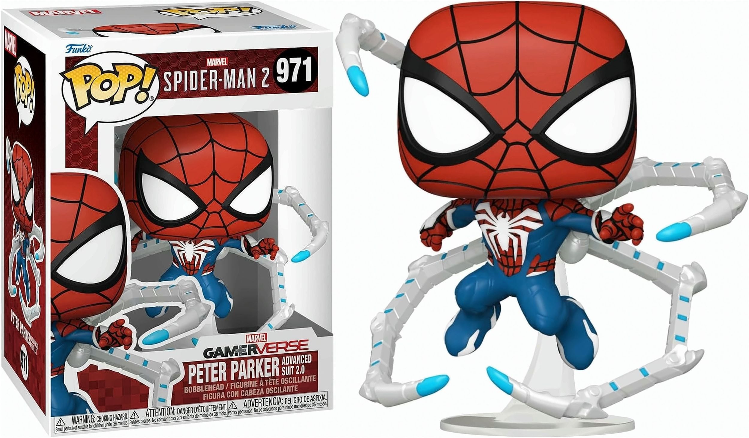 POP - Spider-Man 2 - Peter Parker Advanced Suit 2 