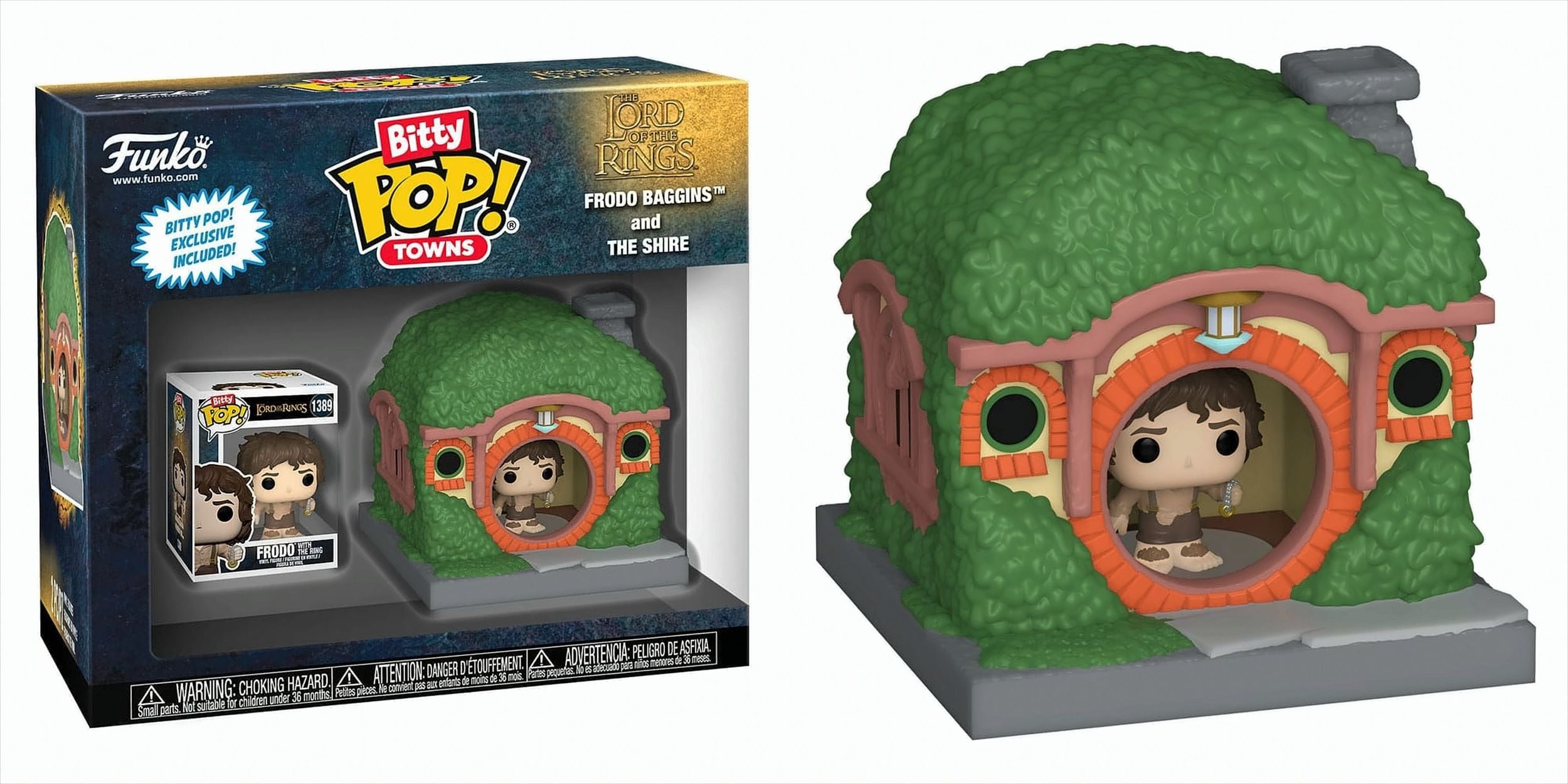 Bitty POP Towns - Lord of the Rings/Frodo & Shire 