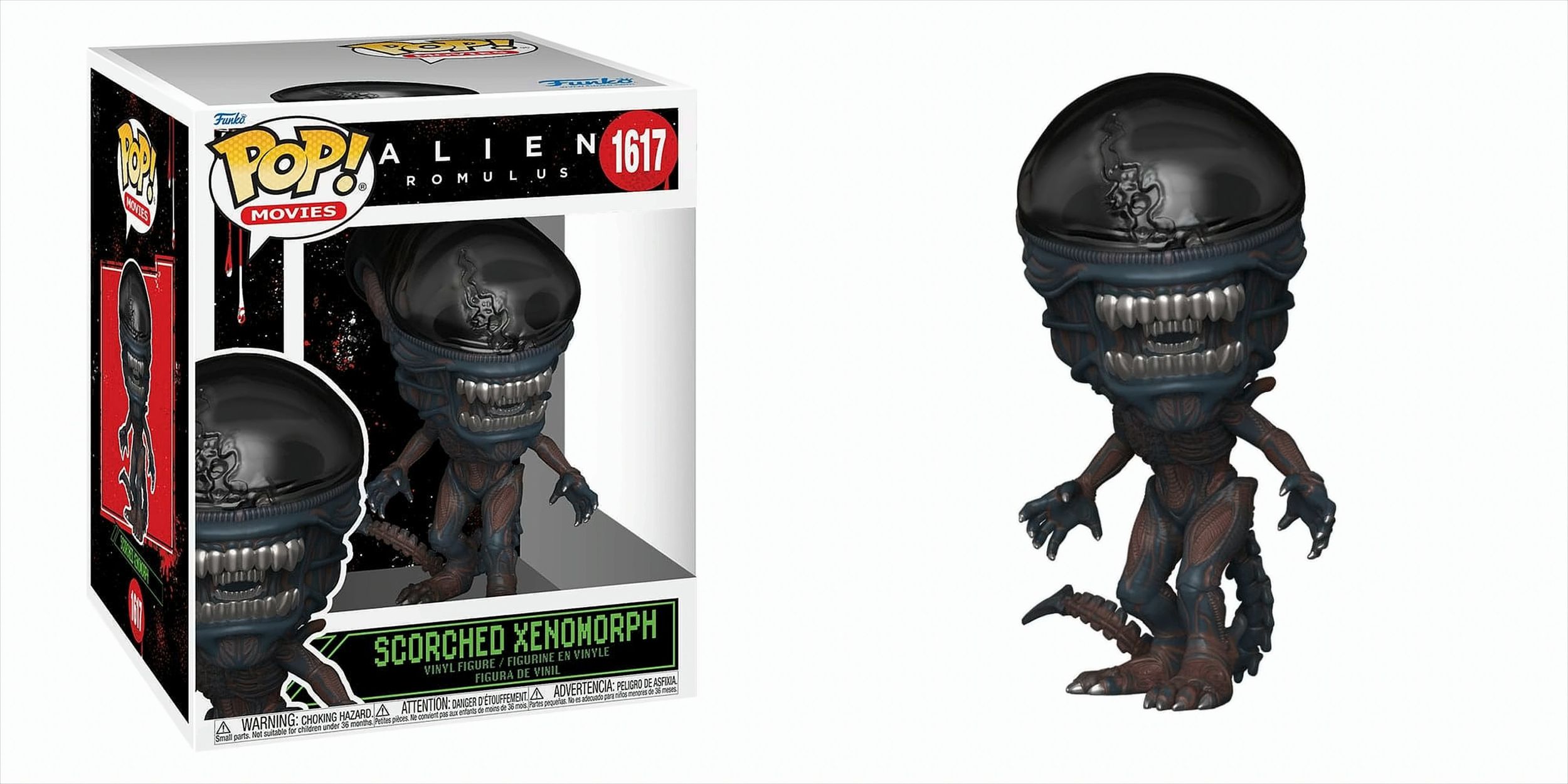 POP - Alien Romulus - Scorched Xenomorph 15 cm 
