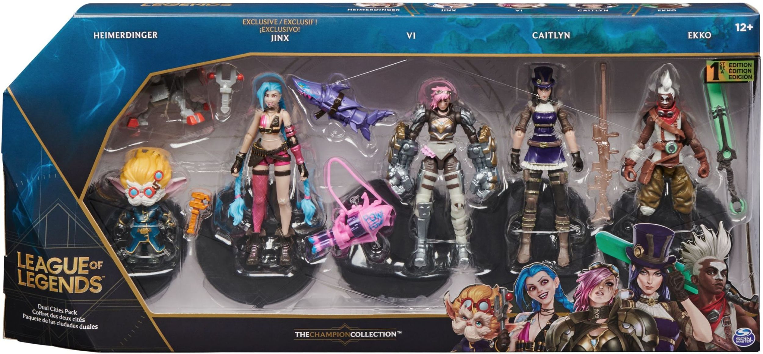 Spin Master - League of Legends - Actionfiguren Team 5er Pack 