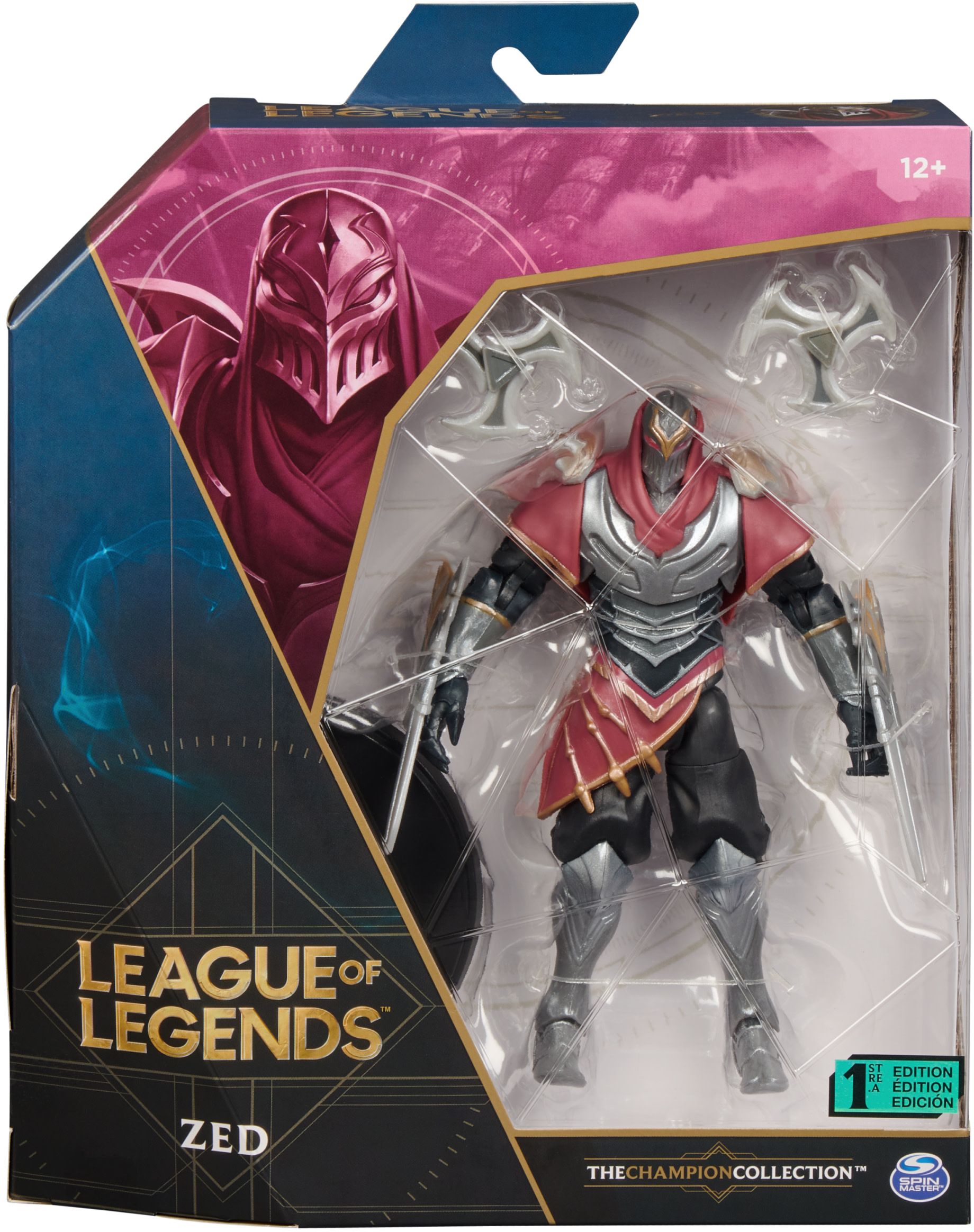 Spin Master - League of Legends - Deluxe Actionfigur Zed 