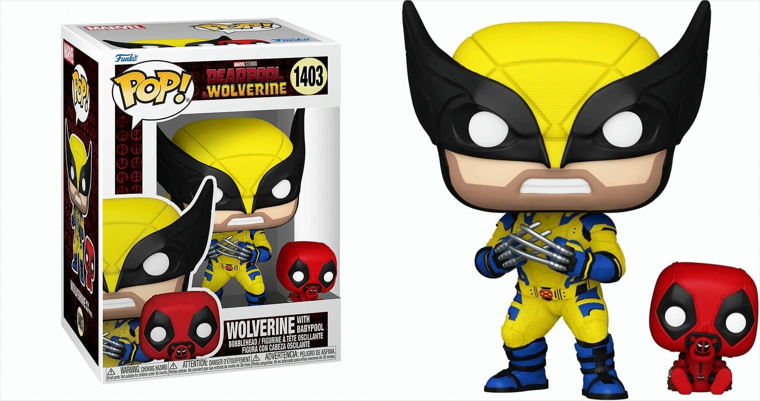 POP - Deadpool & Wolverine - Wolverine+Babypool 