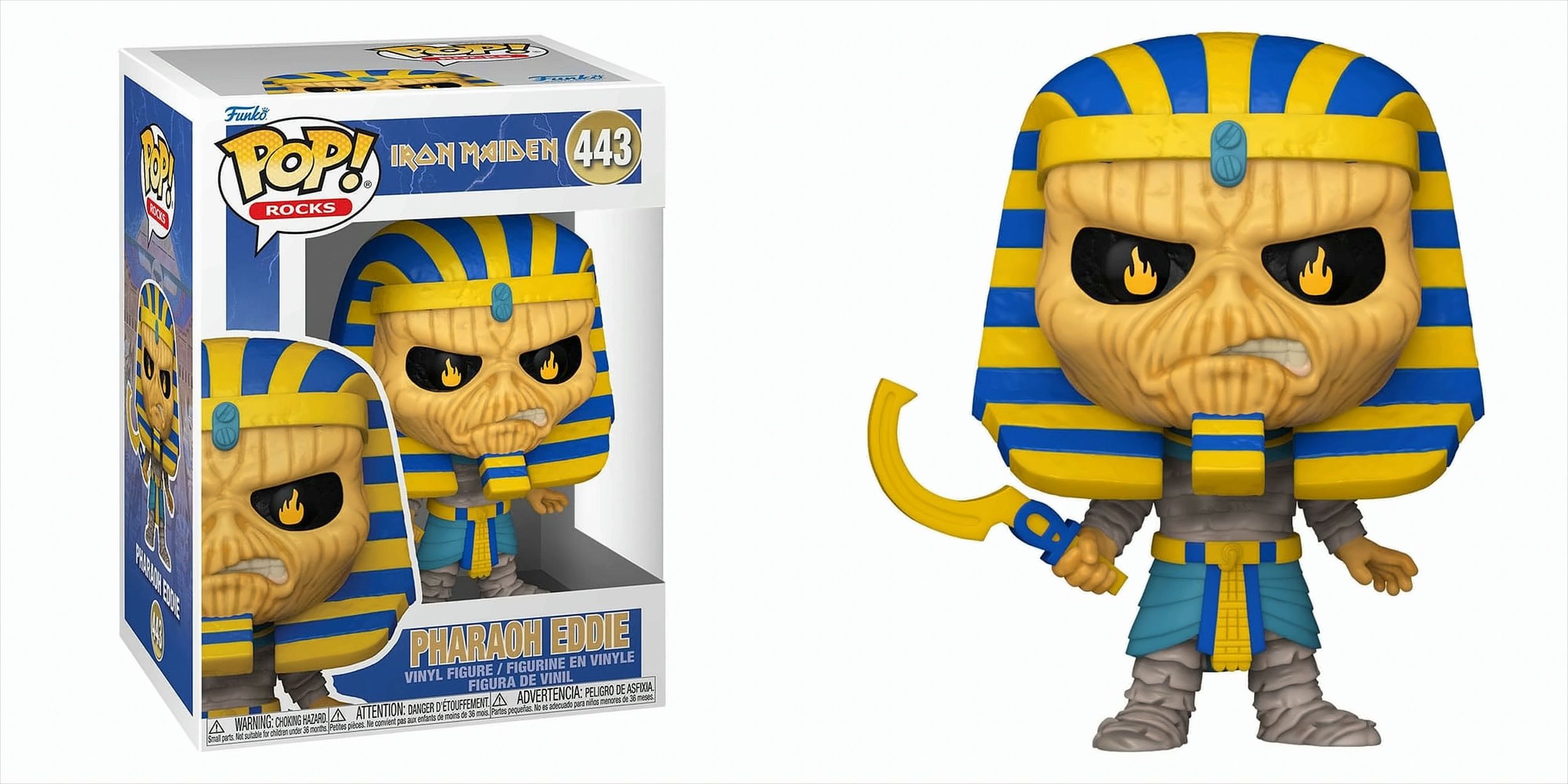 POP - Music - Iron Maiden - Pharaoh Eddie 