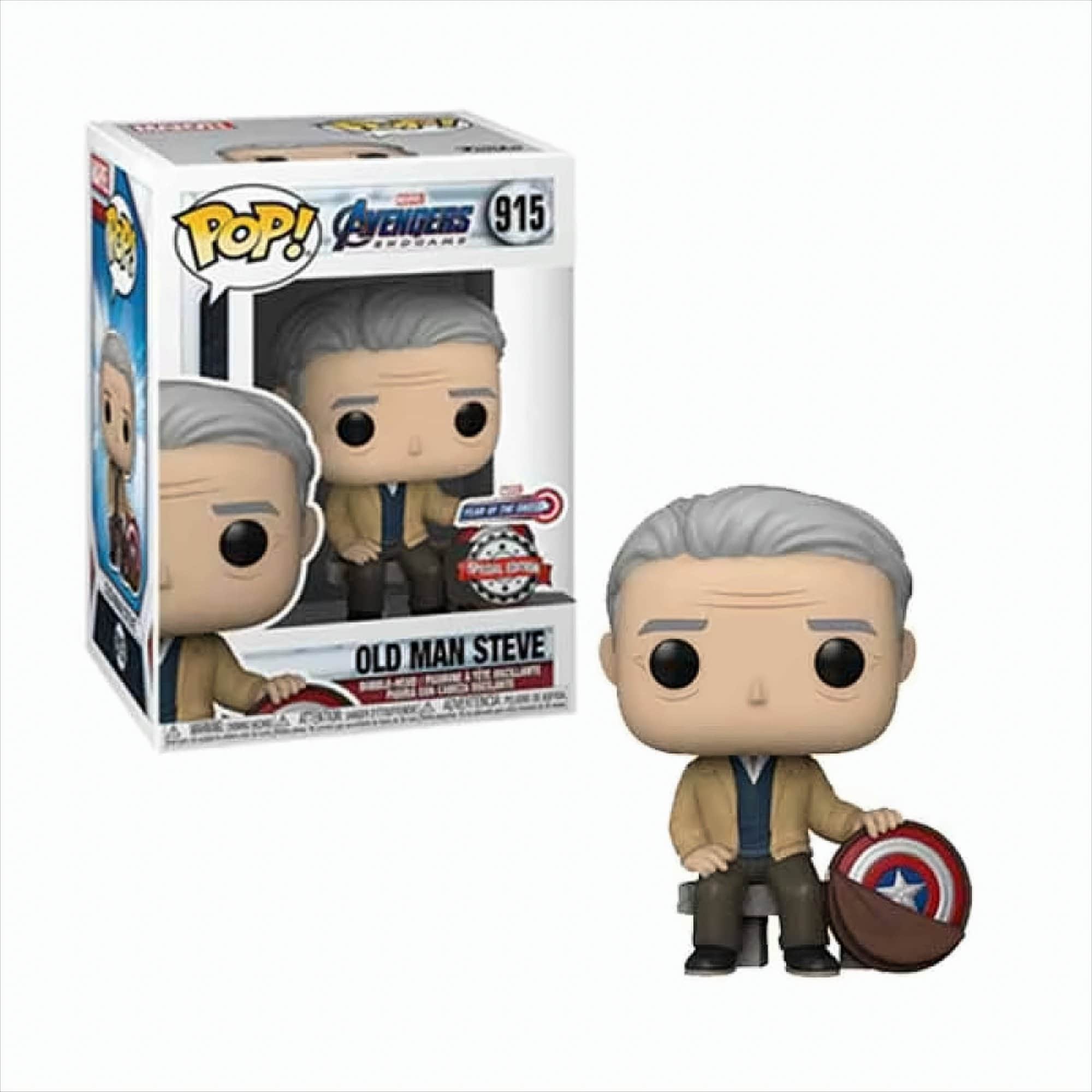 POP Marvel Avengers Endgame - Old Man Steve 