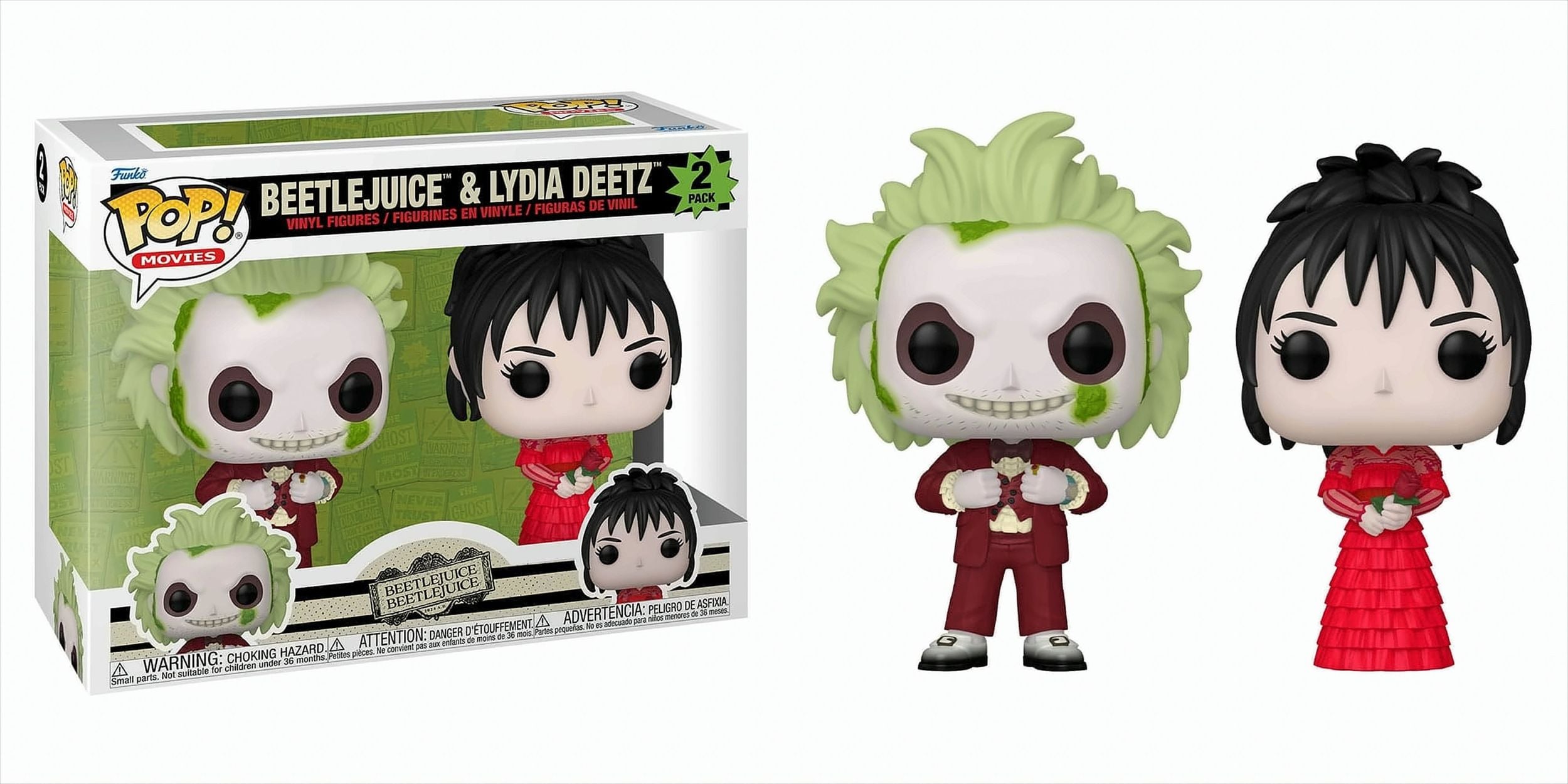 POP - Beetlejuice 2 - Beetlejuice & Lydia Deetz 
