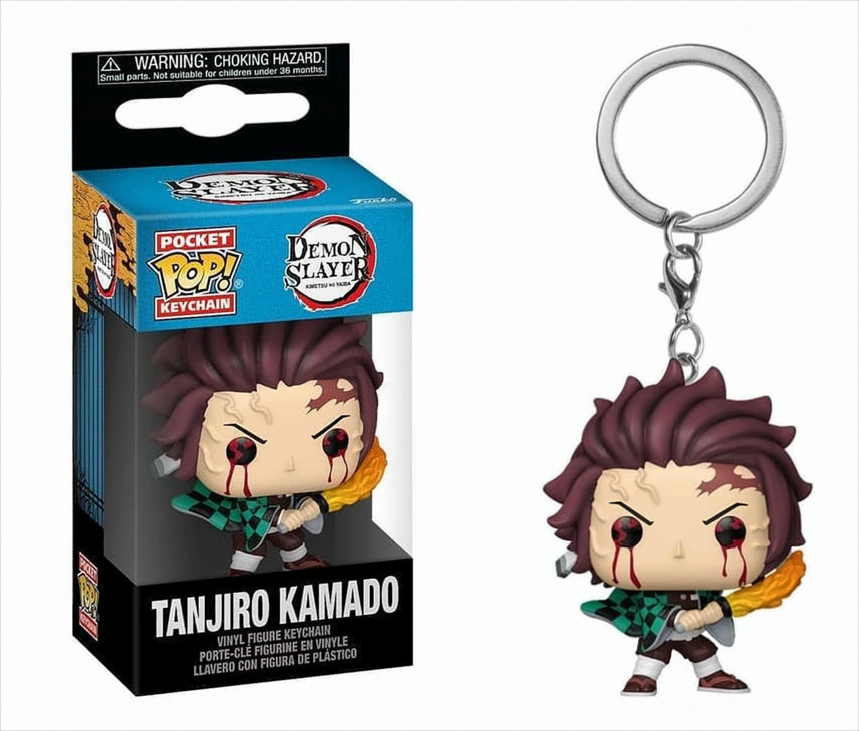 POP Keychain Demon Slayer - Tanjiro Kamado 