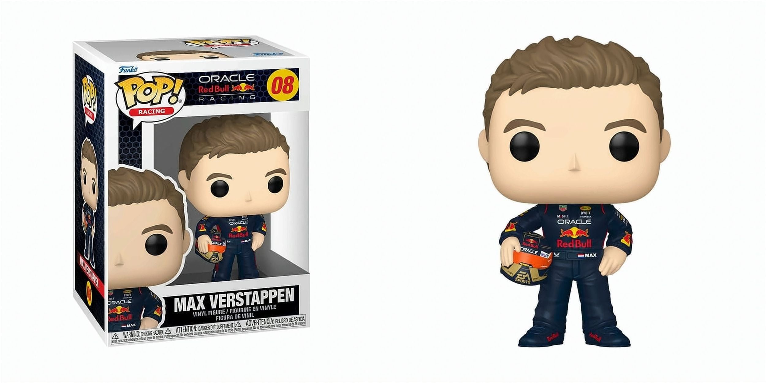 POP -Formula One/Formel Eins-Max Verstappen w/Helm 