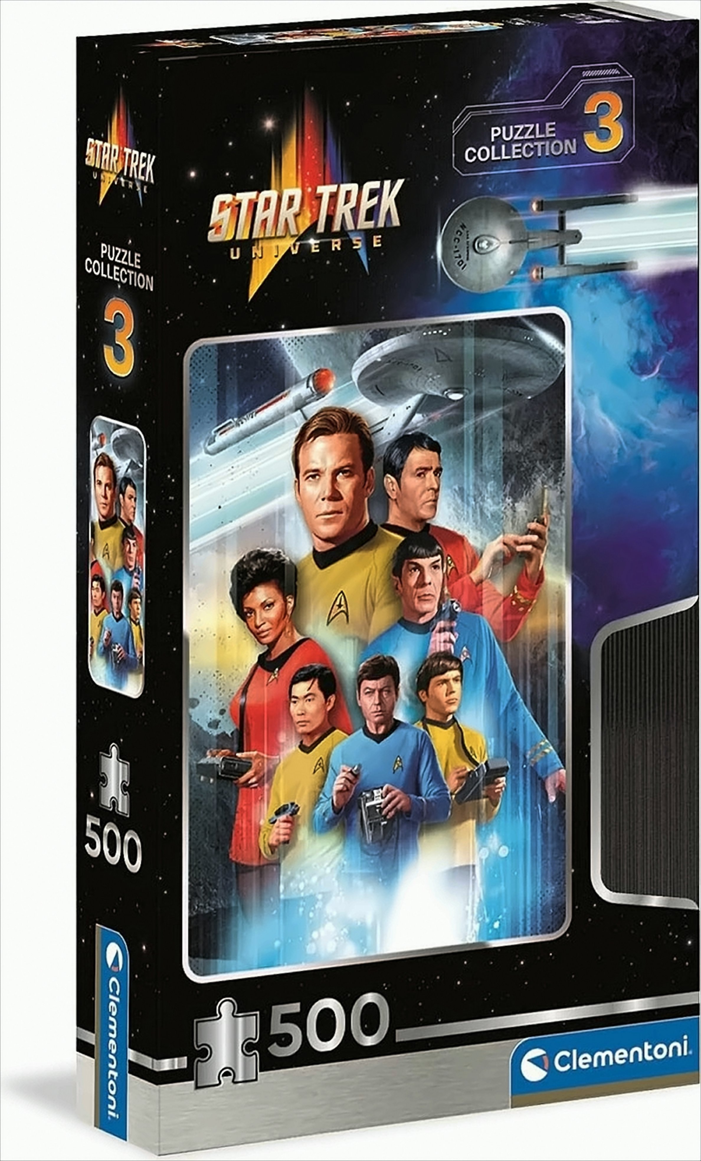 Clementoni - Star Trek Collection 3, 500 Teile 