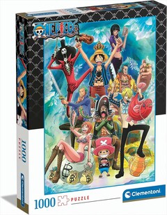Clementoni - Animé Collection - One Piece, 1000 Teile 