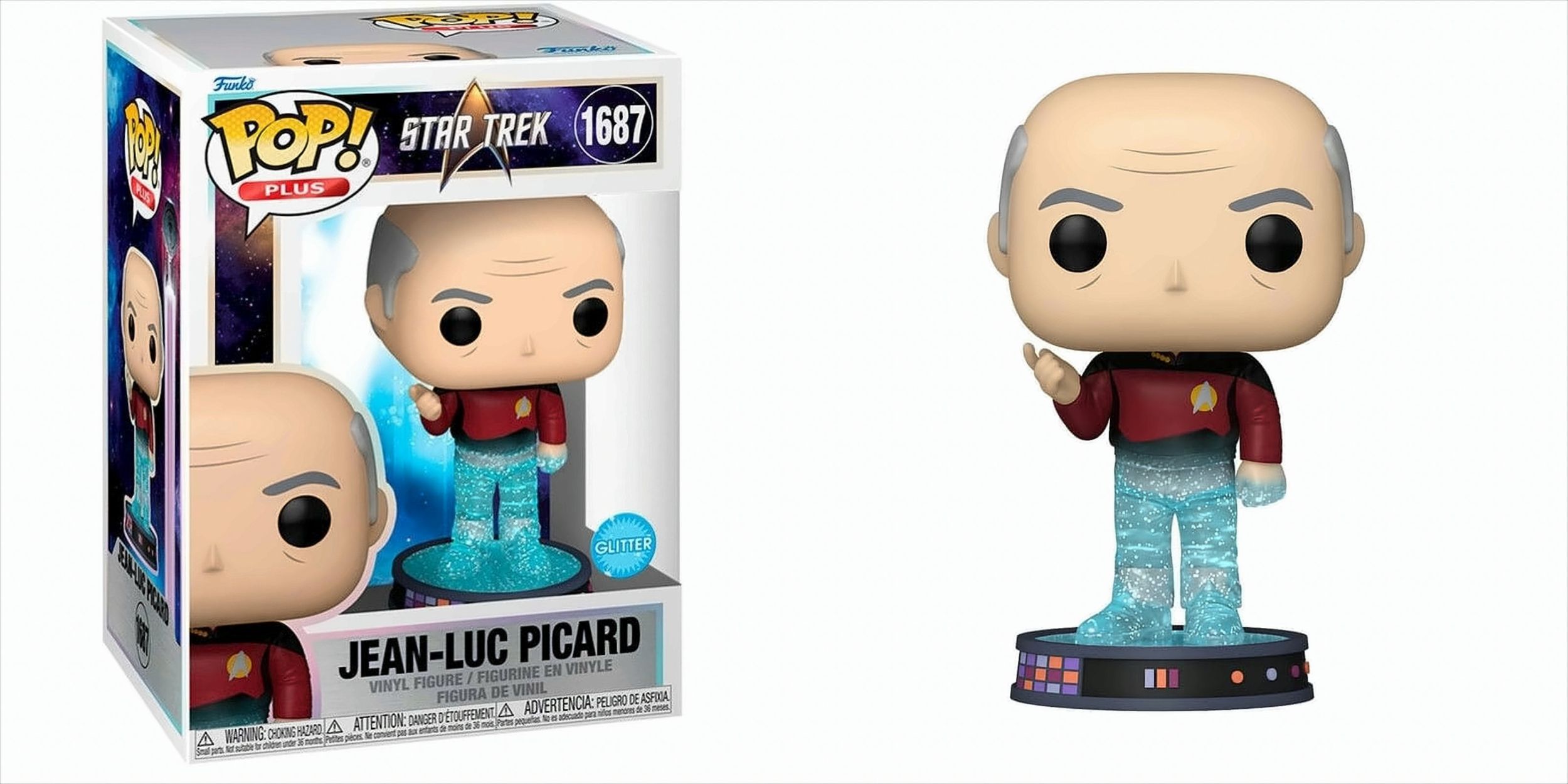 POP - Star Trek - Jean-Luc Picard (Glitter) 