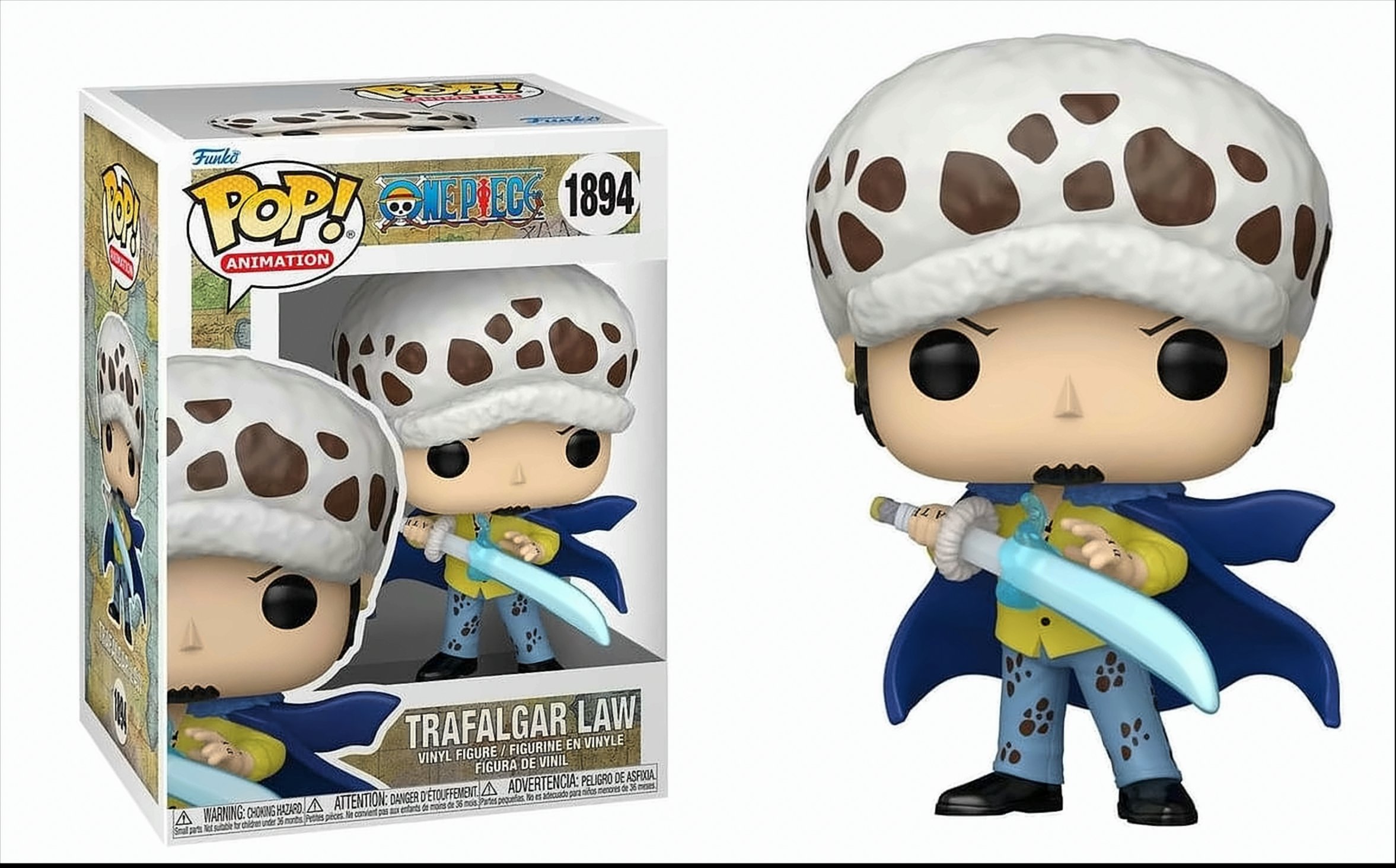 POP - One Piece - Trafalgar Law w. Blue Anesthesia 