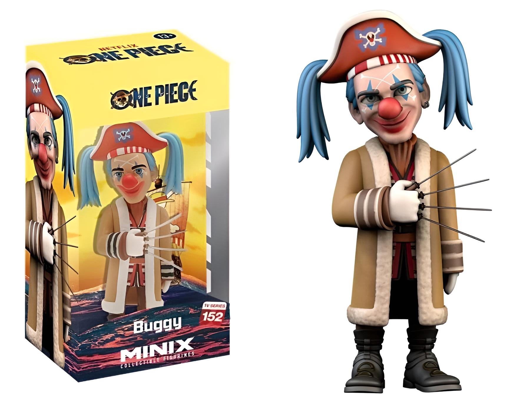 Netflix One Piece Minix Figur - Buggy 