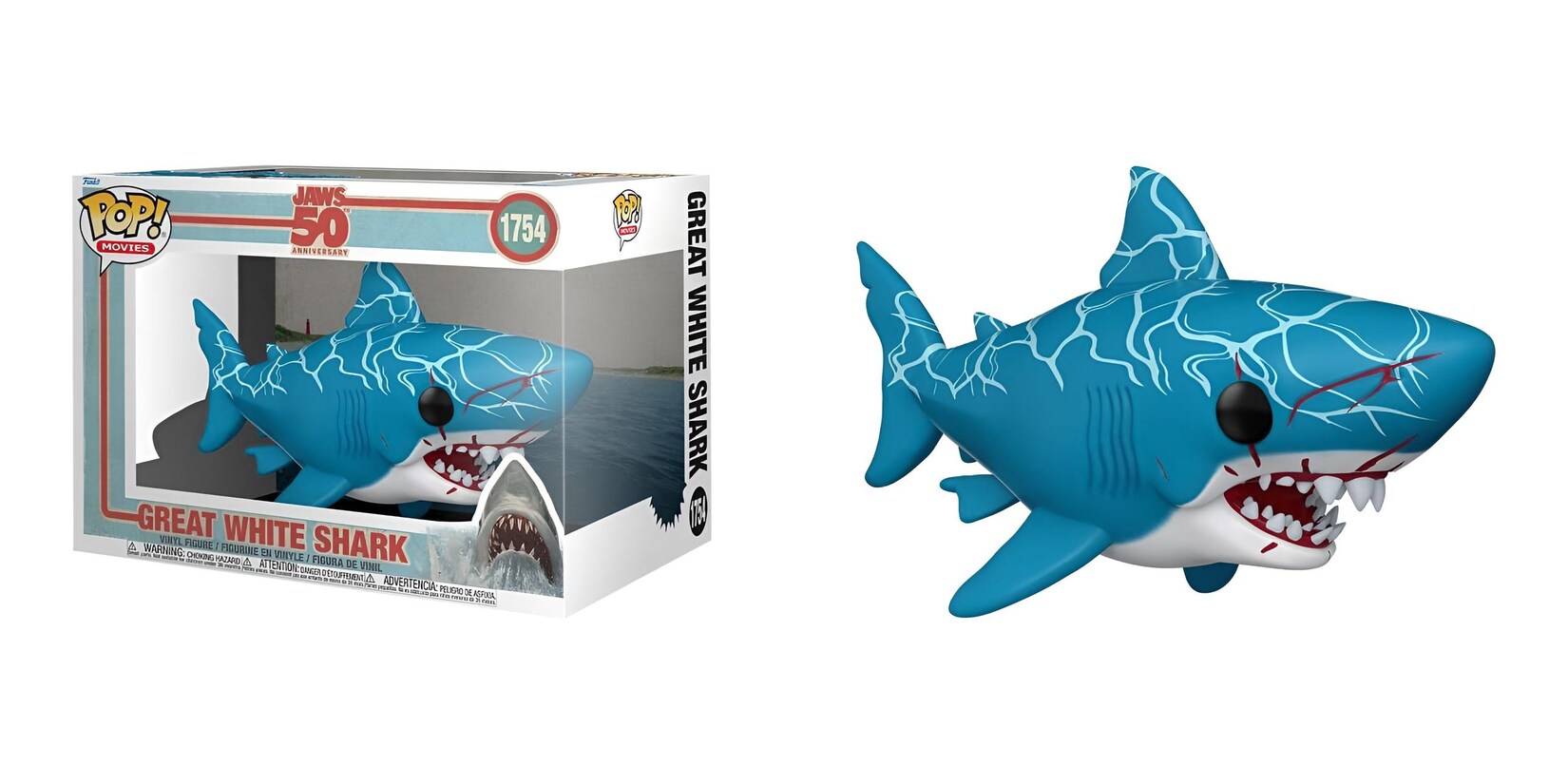 POP - Jaws 50th. Anniv. - Great white Shark