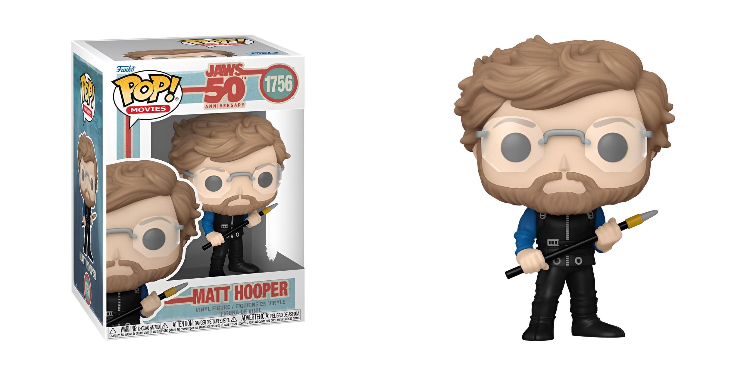 POP - Jaws 50th. Anniversary - Matt Hooper 