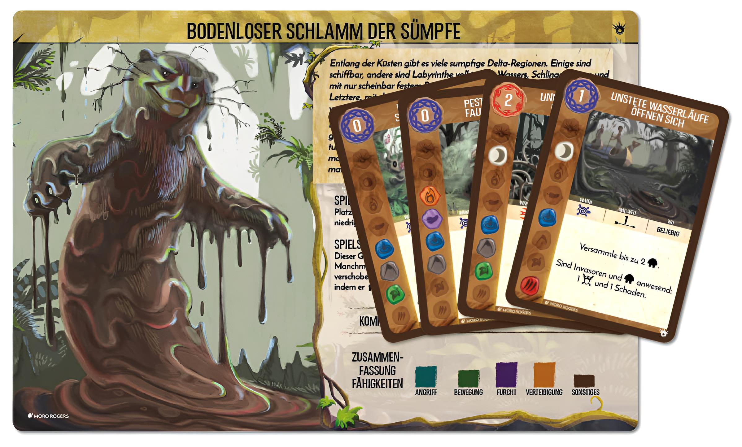 Spirit Island: Bodenloser Schlamm der S&uuml;mpfe [Mini-Eweiterung] 