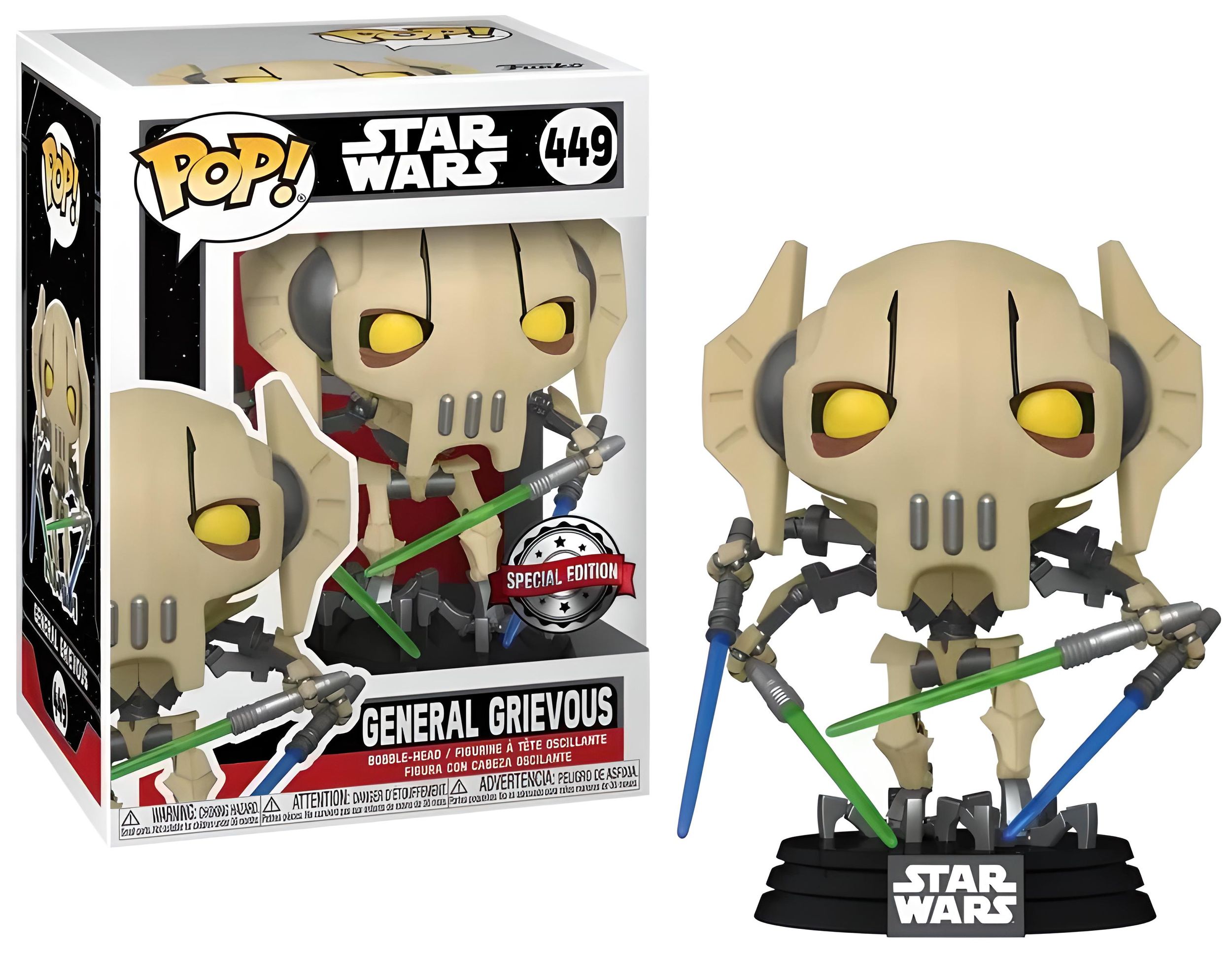 POP - Star Wars - General Grievous w/ Lightsabers 