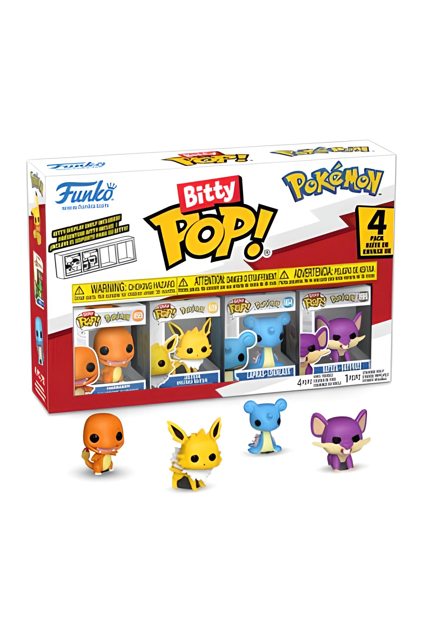 Funko Bitty POP - Pok&eacute;mon - Series 2 4er-Pack 