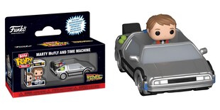 Bitty POP Rides - Marty McFly and Time Machine 
