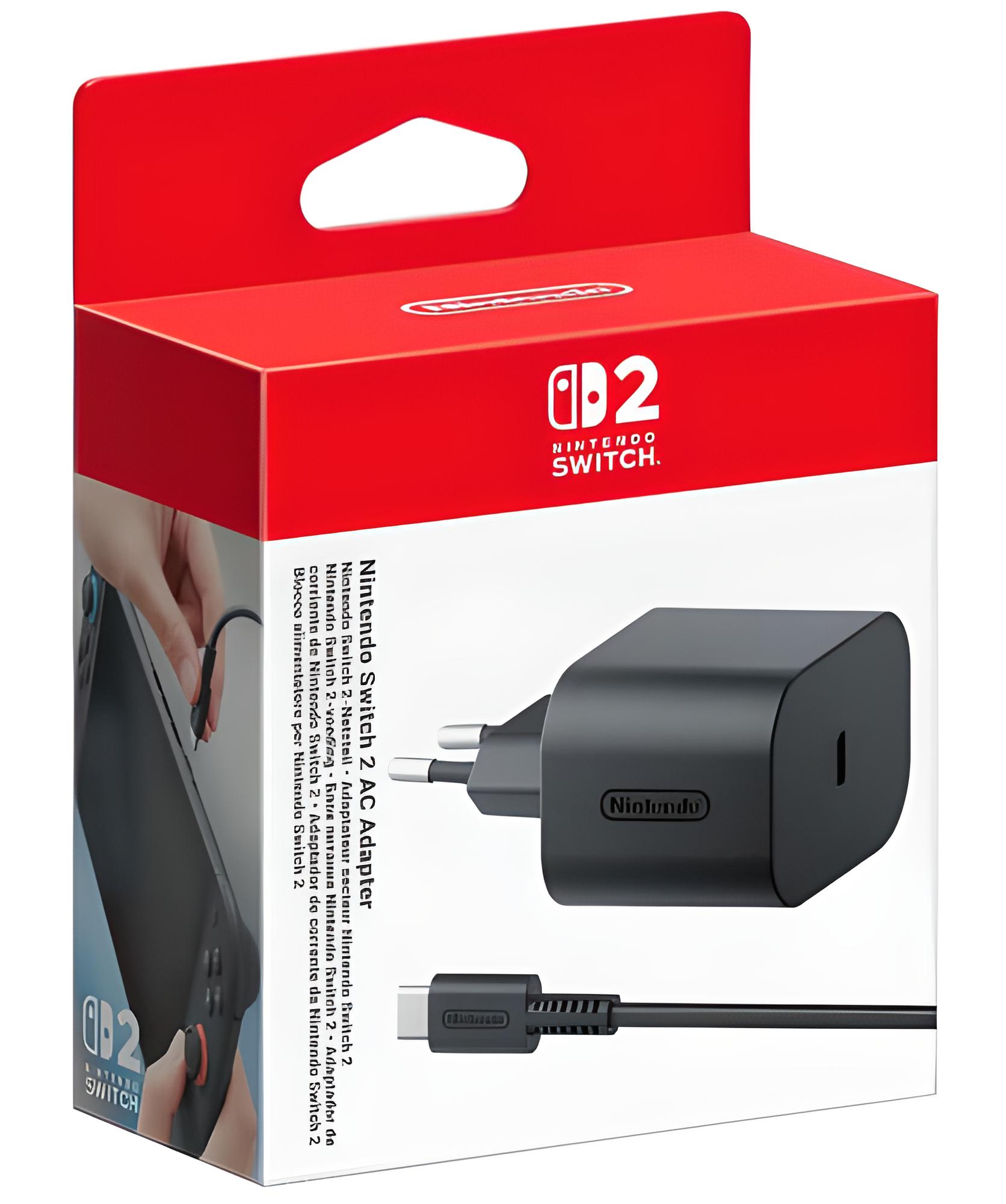 Nintendo Switch 2 - Netzteil / AC-Adapter inkl. Ladekabel 
