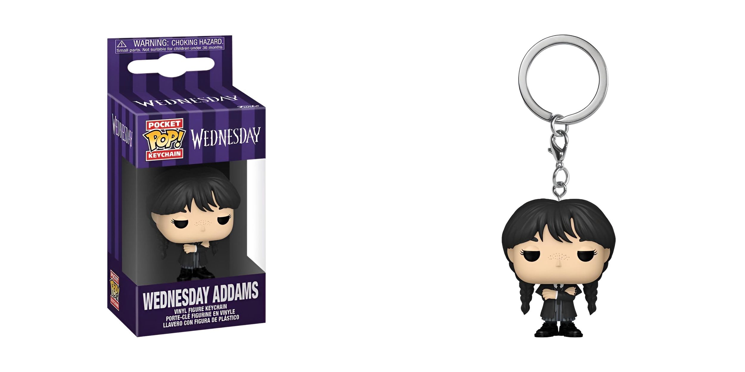 POP Keychain Wednesday - Wednesday Addams 