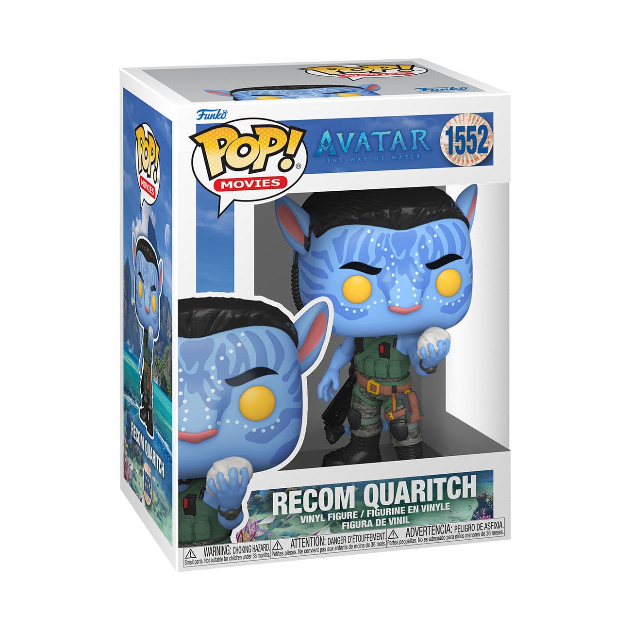Funko Pop! Movies: Avatar: The Way of Water - Recom Quaritch 