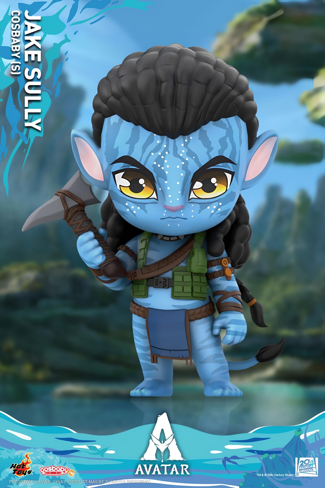Hot Toys Avatar: The Way of Water Cosbaby (S) Minifigur Jake 10 cm