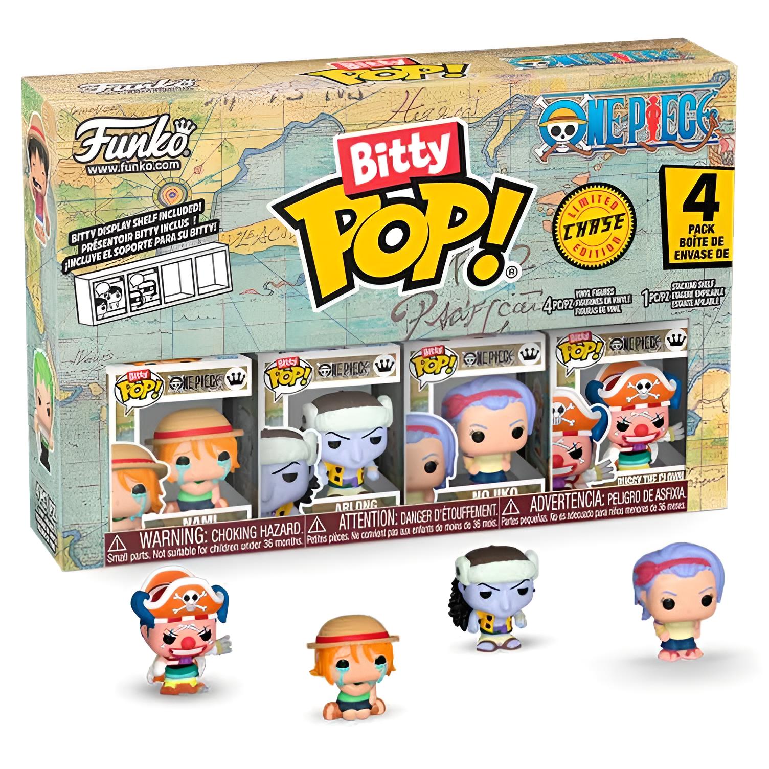 Bitty POP - One Piece - Nami 4er-Pack 