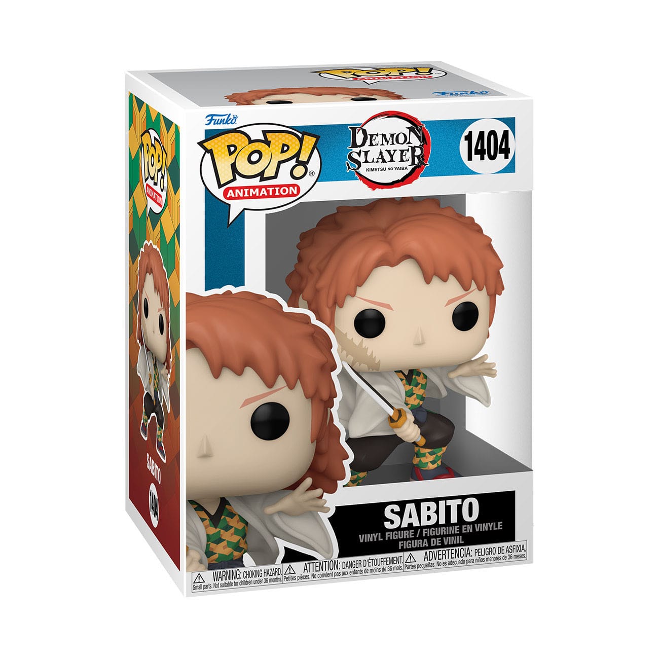 Funko Pop! Animation: Demon Slayer - Sabito - (No Mask) 