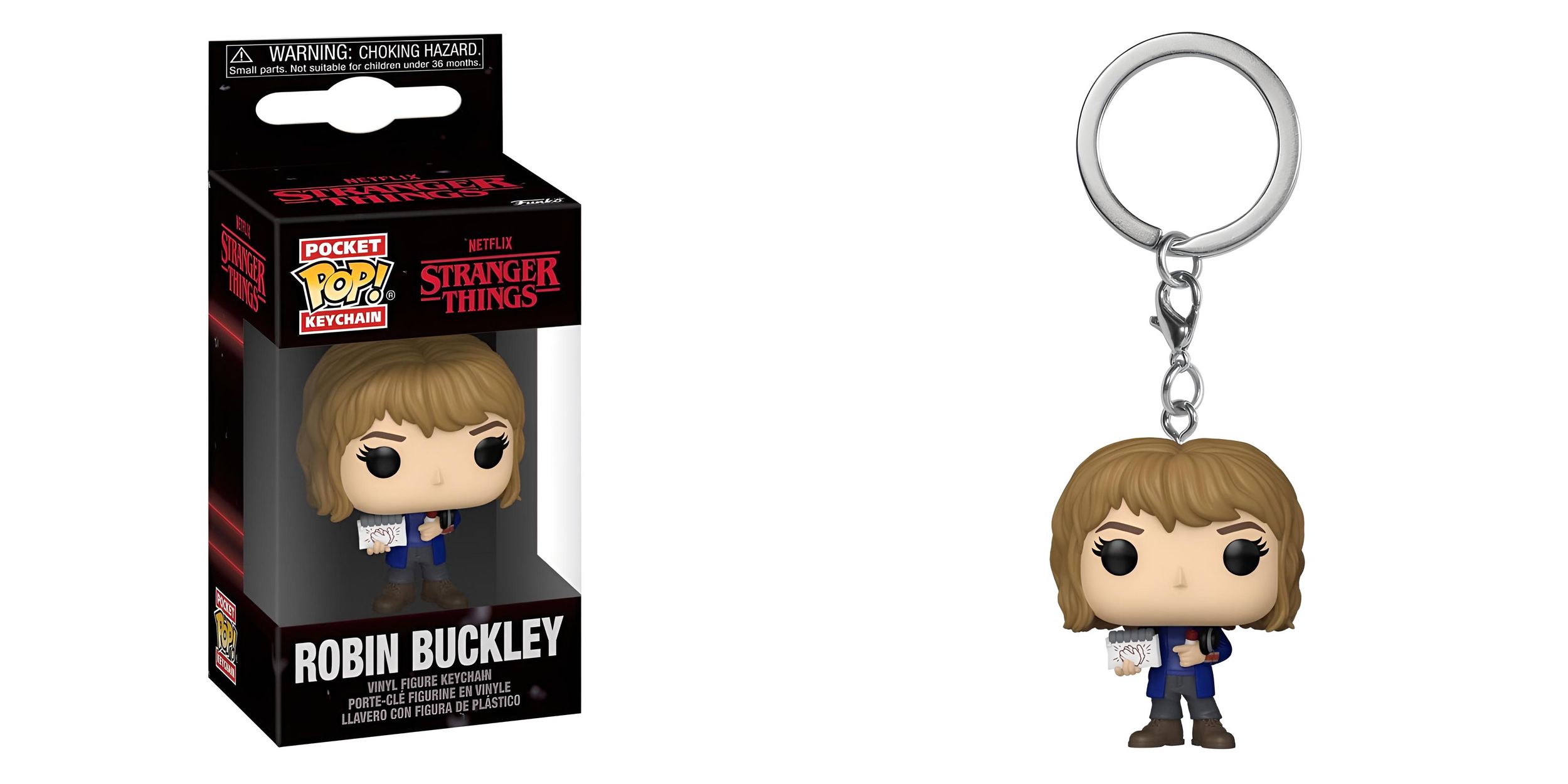 Funko POP Keychain - Stranger Things 5 - Robin Buckley 