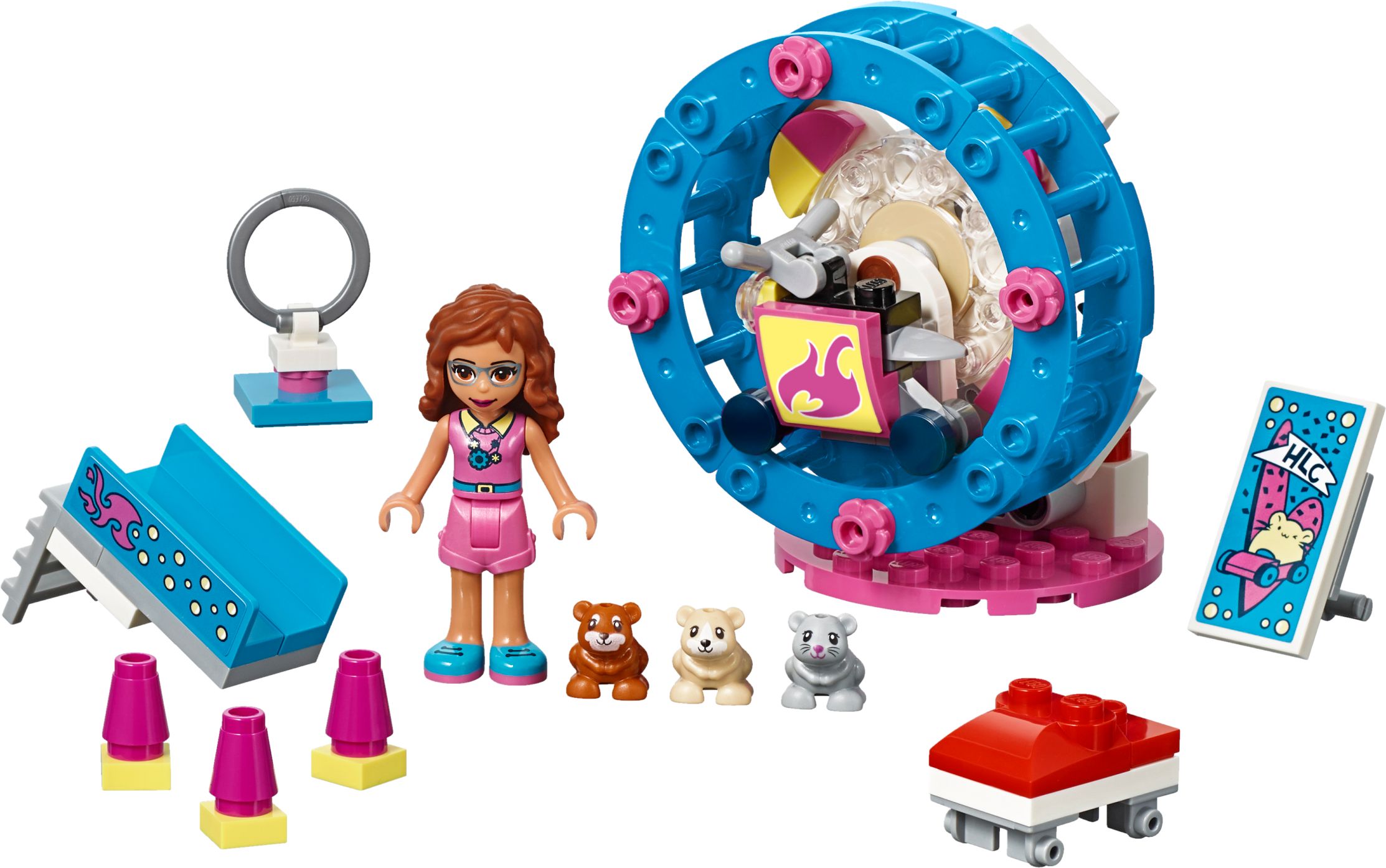LEGO Friends - 41383 Olivias Hamster-Spielplatz 
