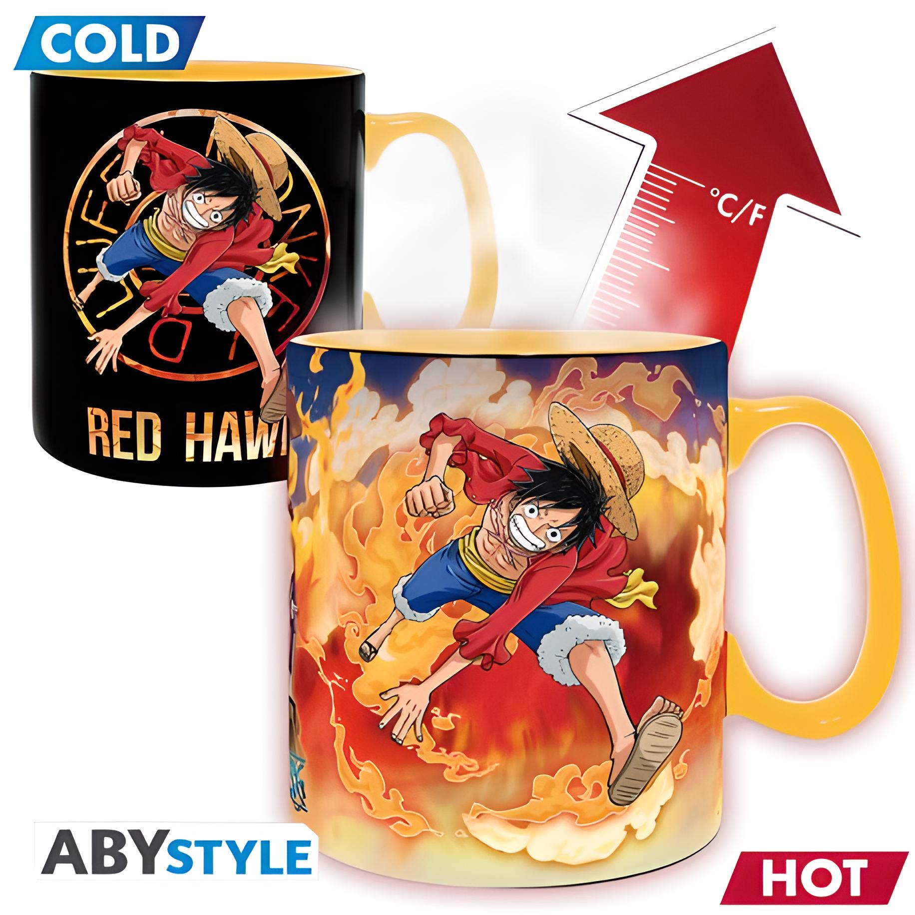 One Piece - Tasse/Mug 460 ml "Luffy & Sabo" 