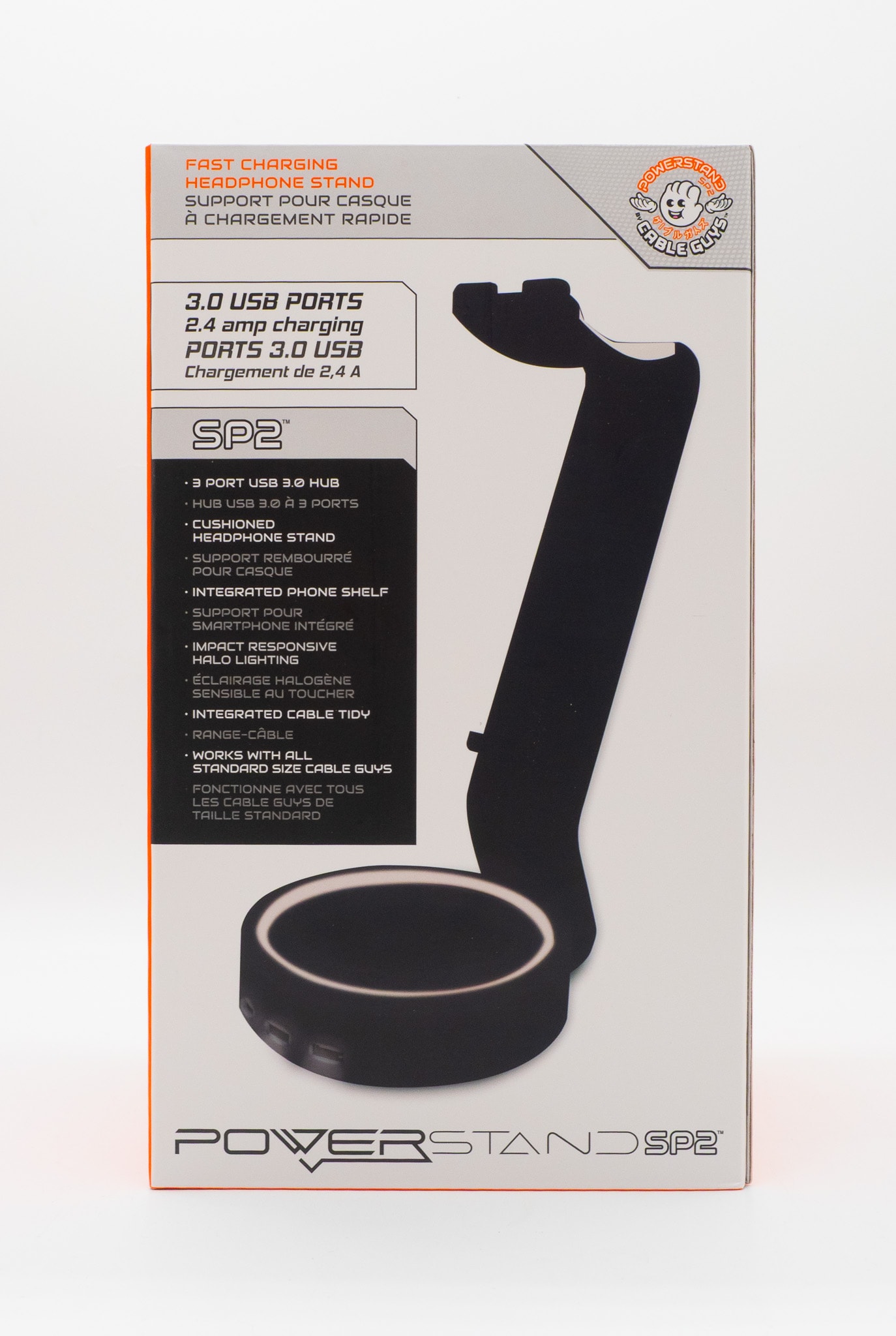 Headset Halter schwarz Ladestation V2 Tischdeko Fanartikel Lifestyle Kopfhorer Halter 