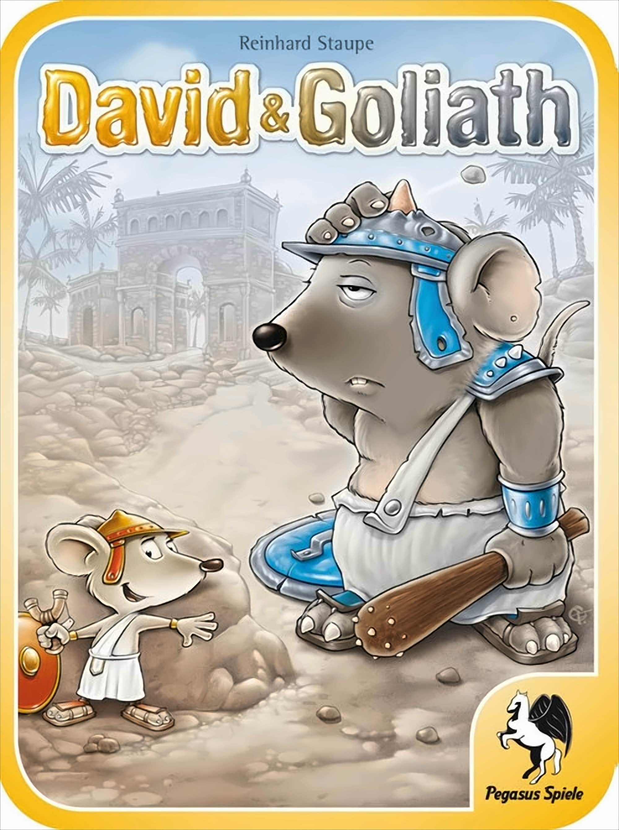 David und Goliath Metalldose 