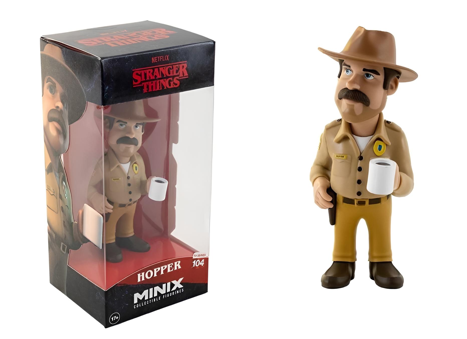 Netflix Stranger Things Minix Figur - Hopper 