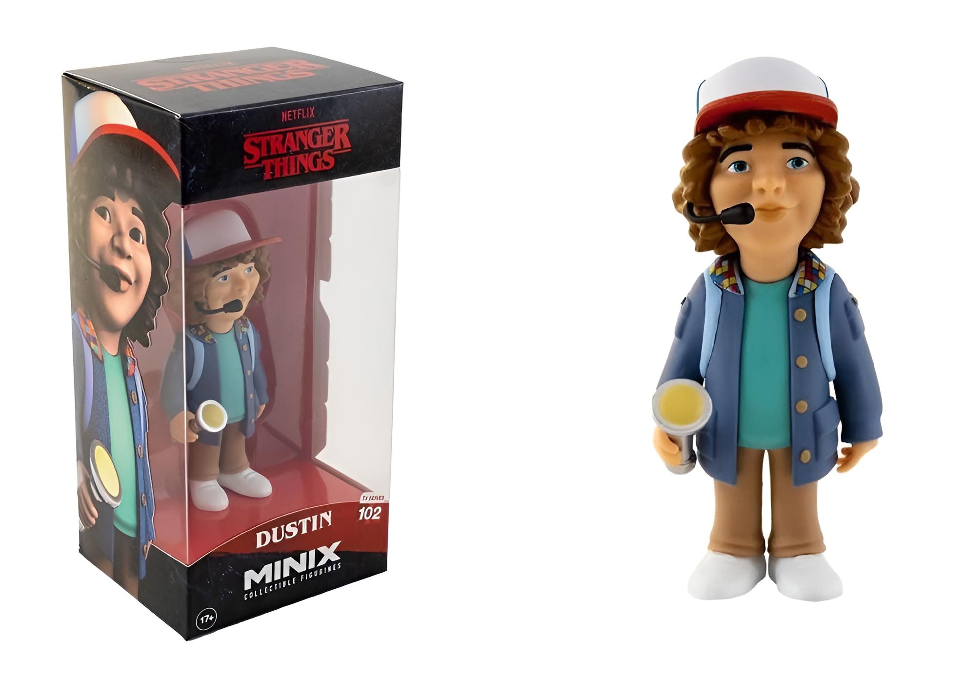 Netflix Stranger Things Minix Figur - Dustin 