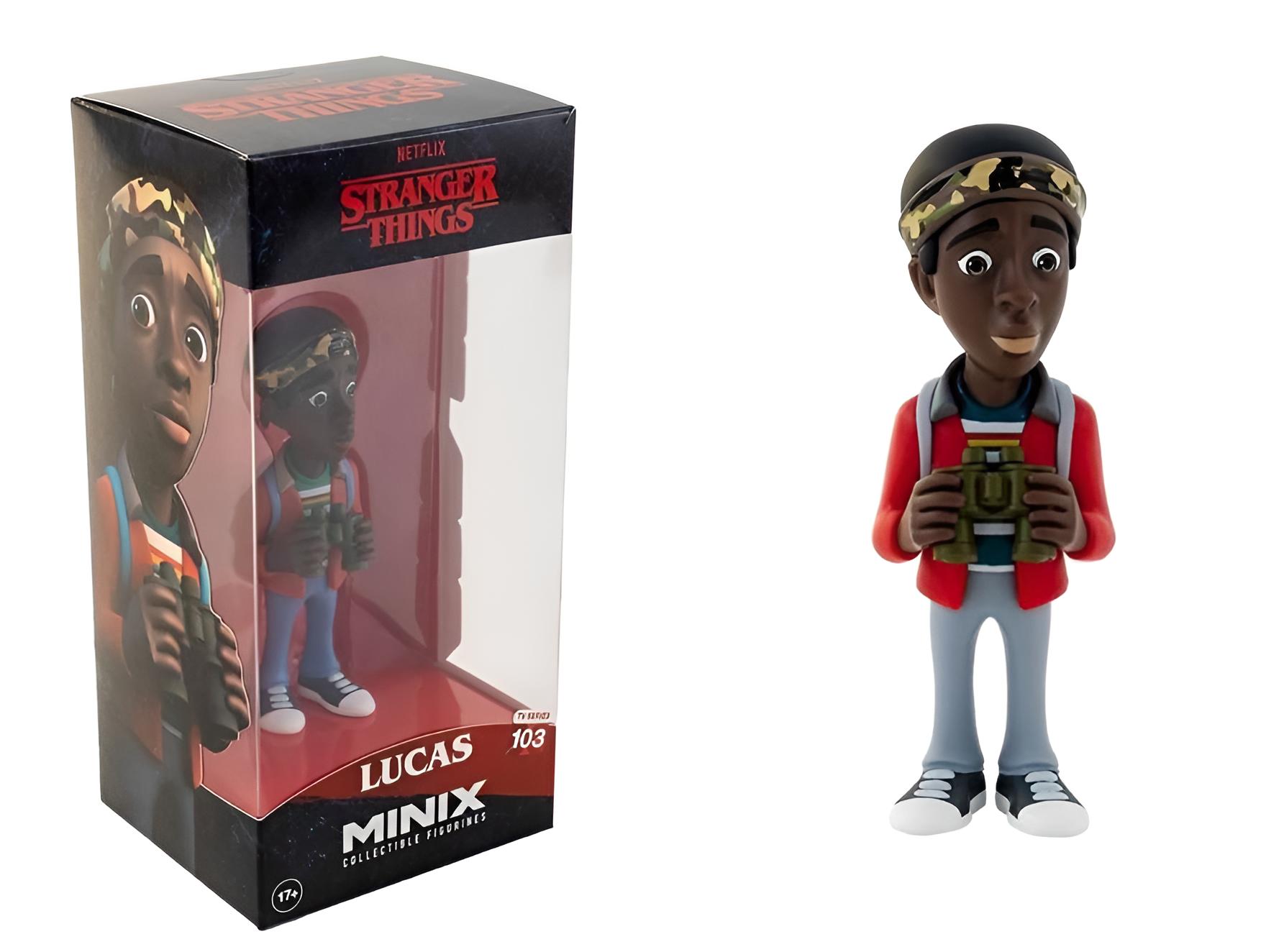 Netflix Stranger Things Minix Figur - Lucas 