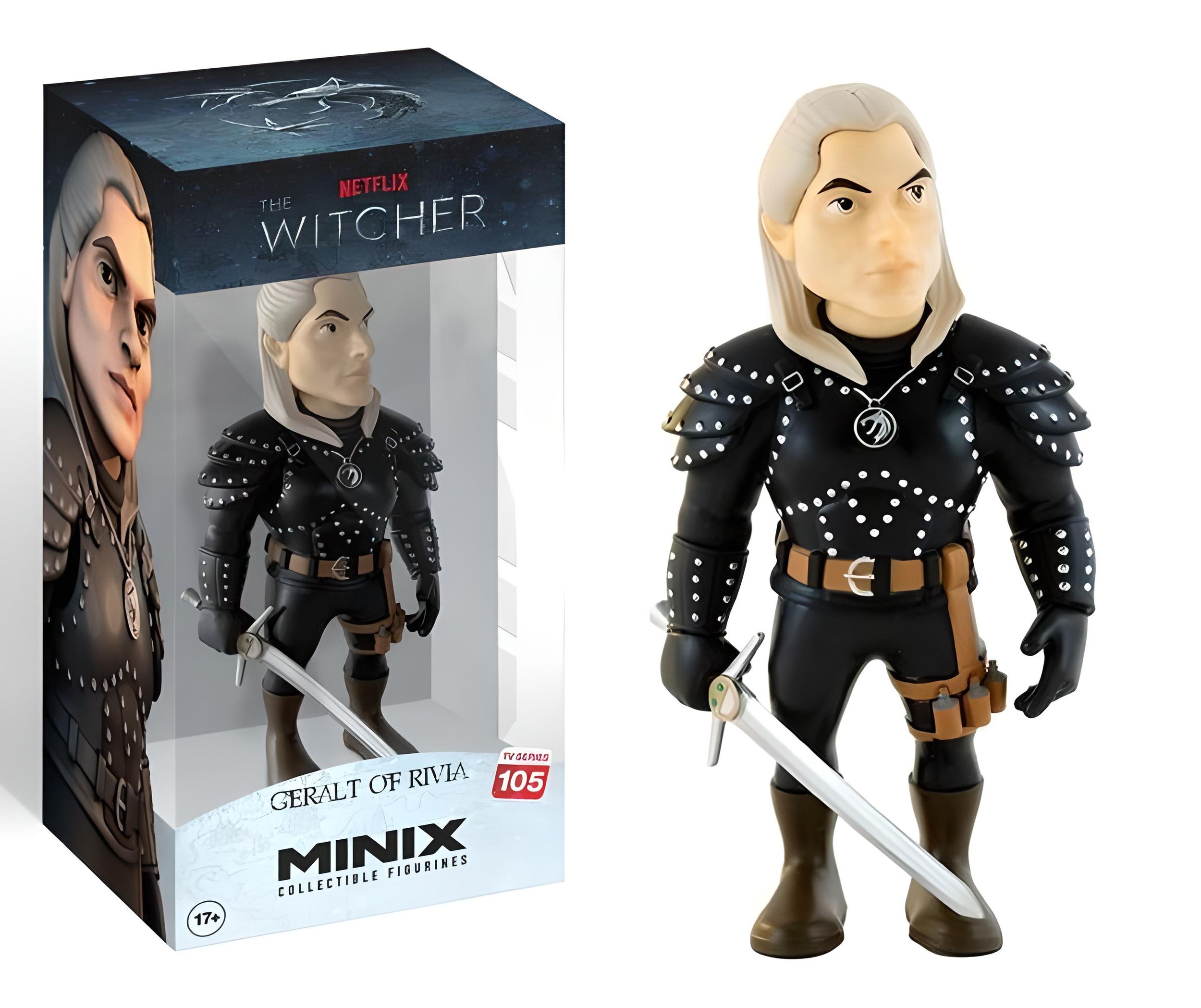 Netflix The Witcher Minix Figur - Geralt of Riva 