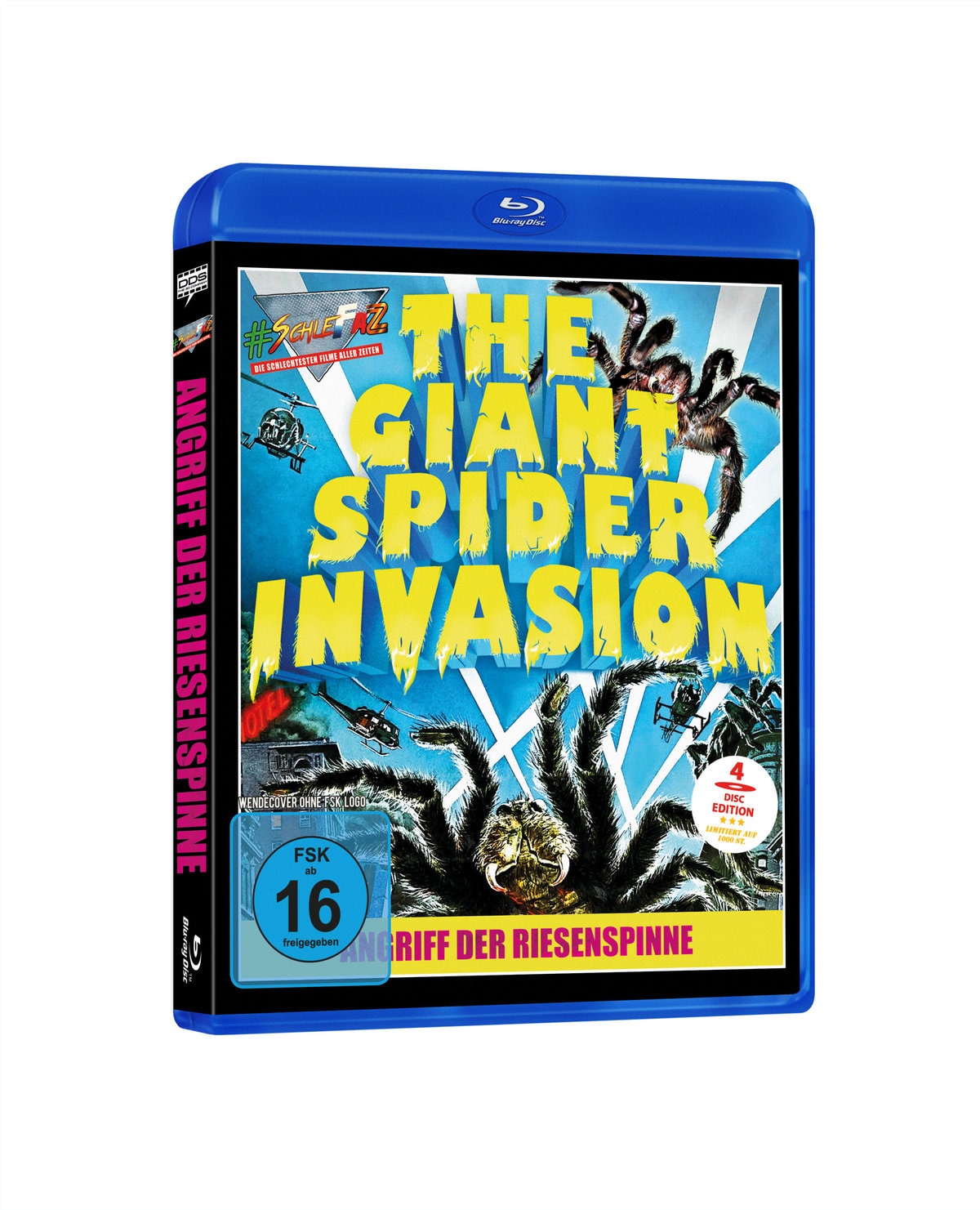 Angriff der Riesenspinne - Digibook im Schuber mit SchleFaZ-Fassung - Limitiert auf 1000 St&uuml;ck (+DVD+Soundtrack-CD) 