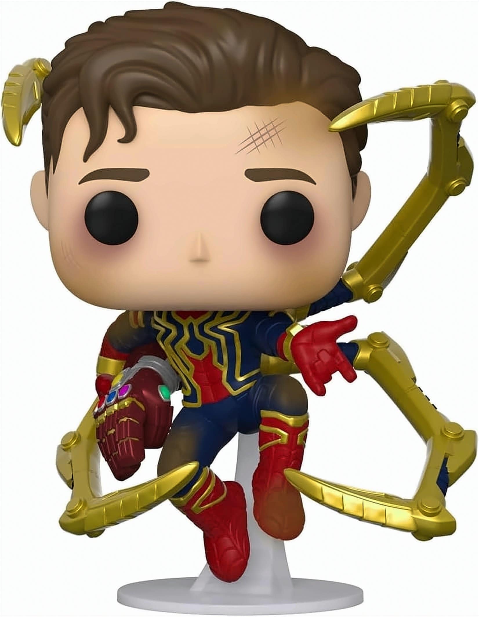 Avengers: Endgame POP! Movies Vinyl Figur Unmasked Spider-Man 9 cm 