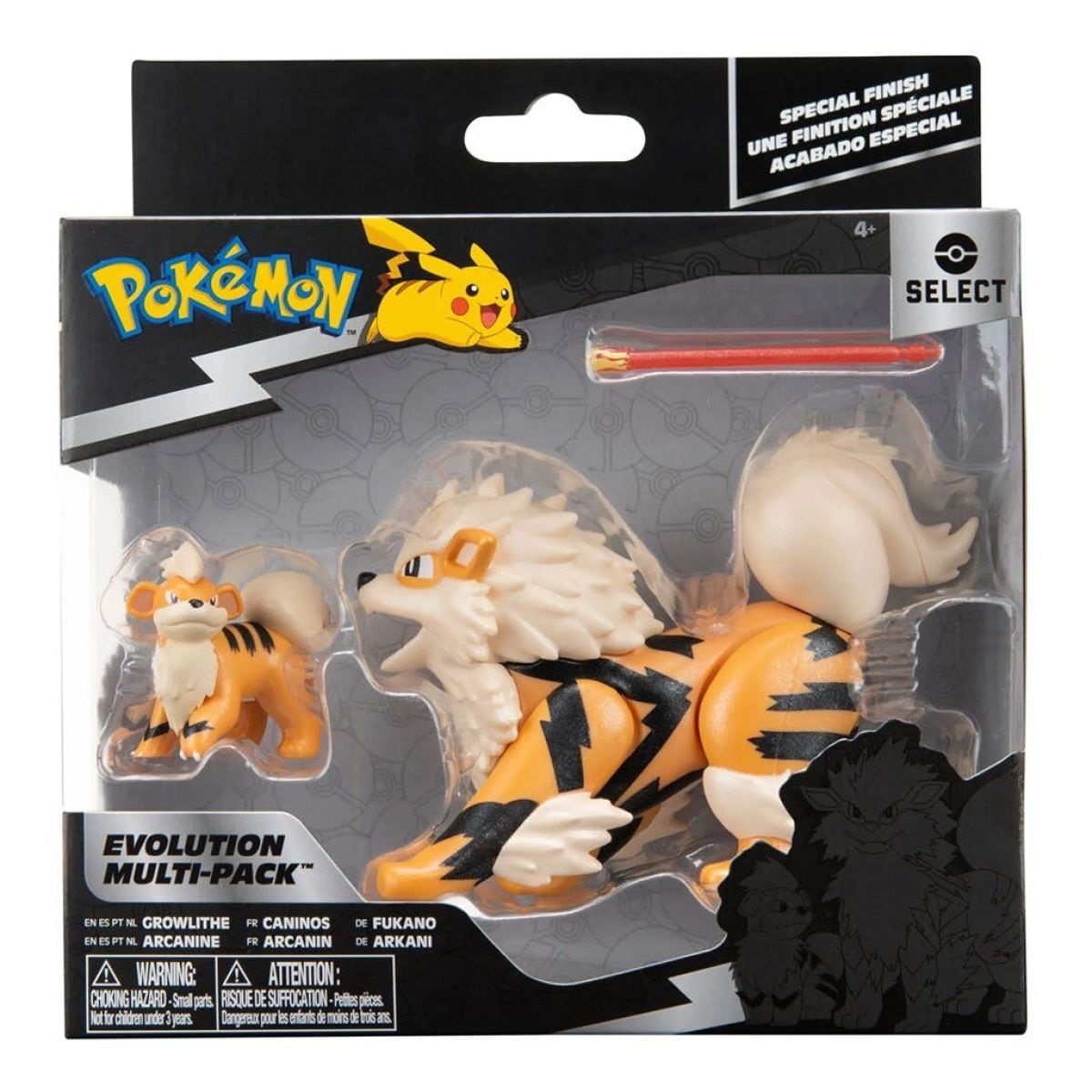 Pok&eacute;mon Select Evolution MultiP Growlithe/Arcanine 