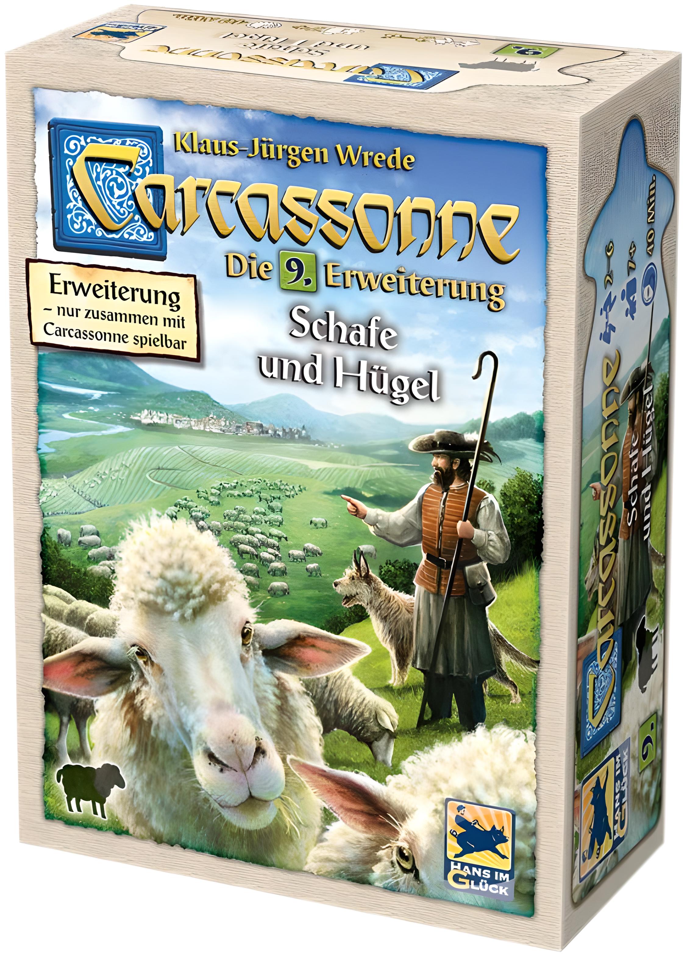 Carcassonne Schafe und H&uuml;gel 