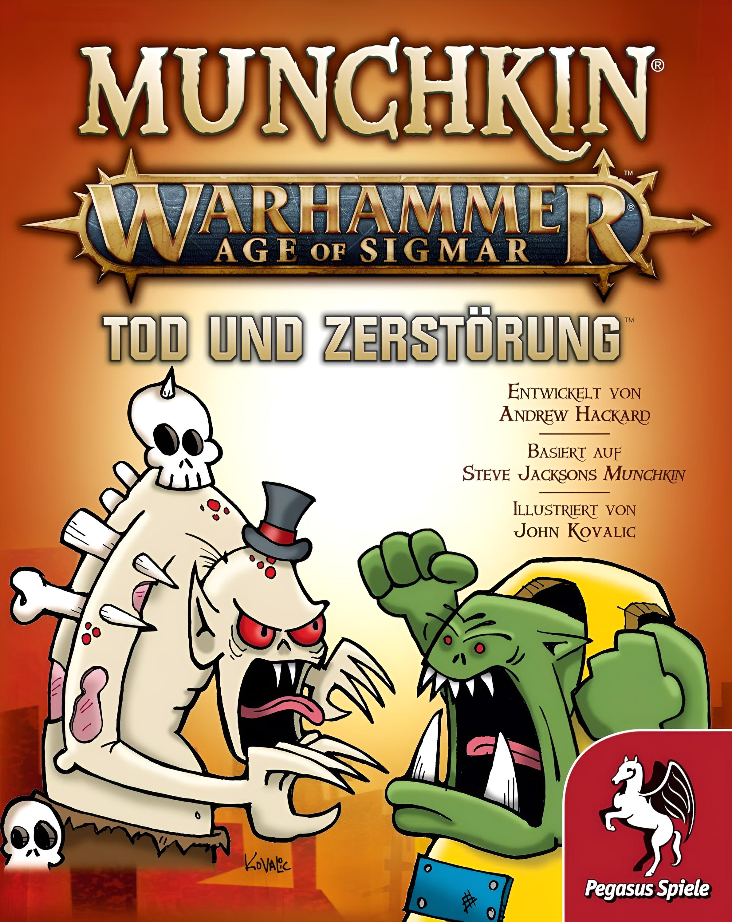 Munchkin Warhammer Age of Sigmar: Tod und Zerst&ouml;rung [Erweiterung] 