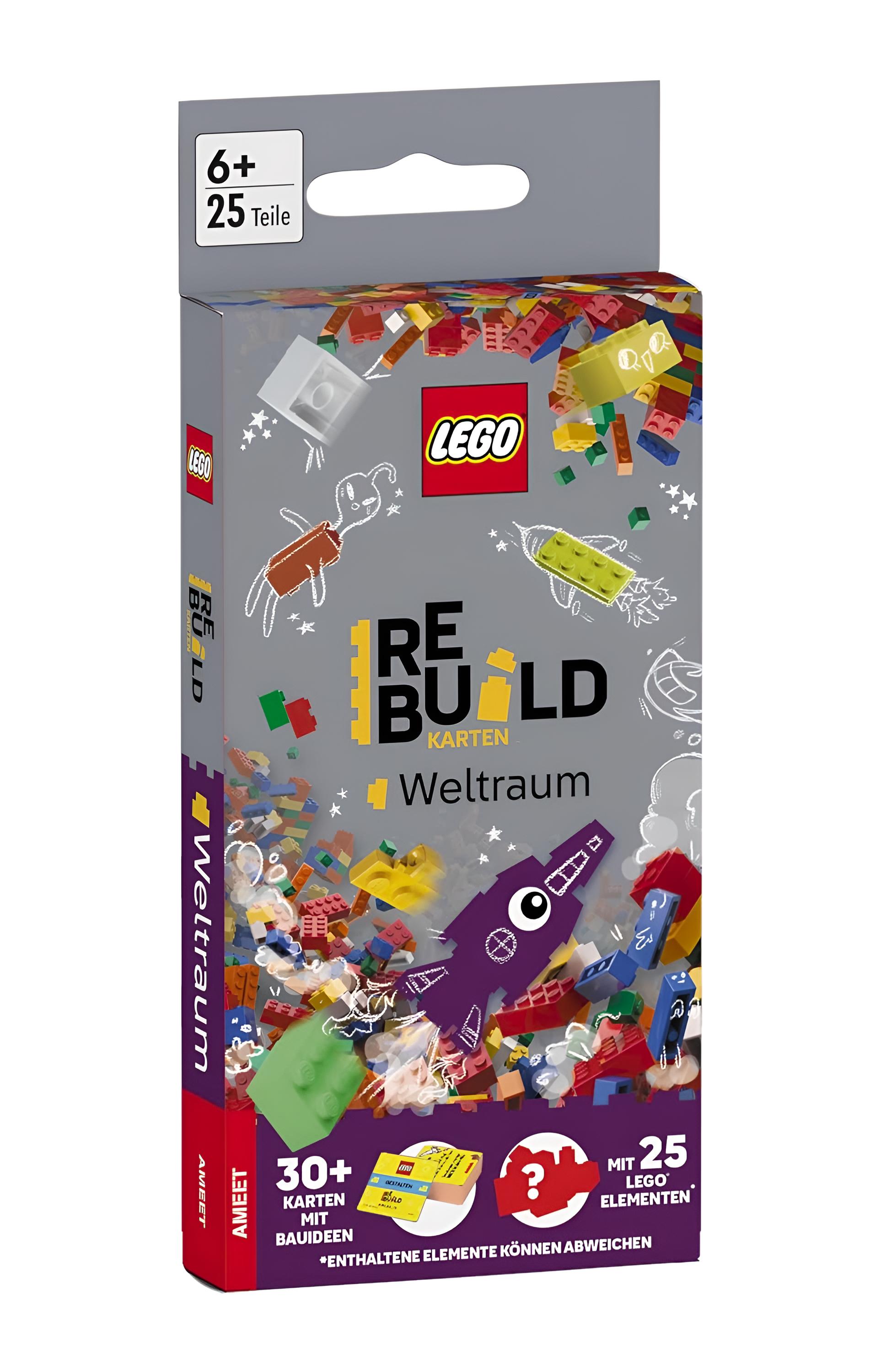 LEGO- Rebuild Karten - Weltraum: mit LEGO-Elementen 