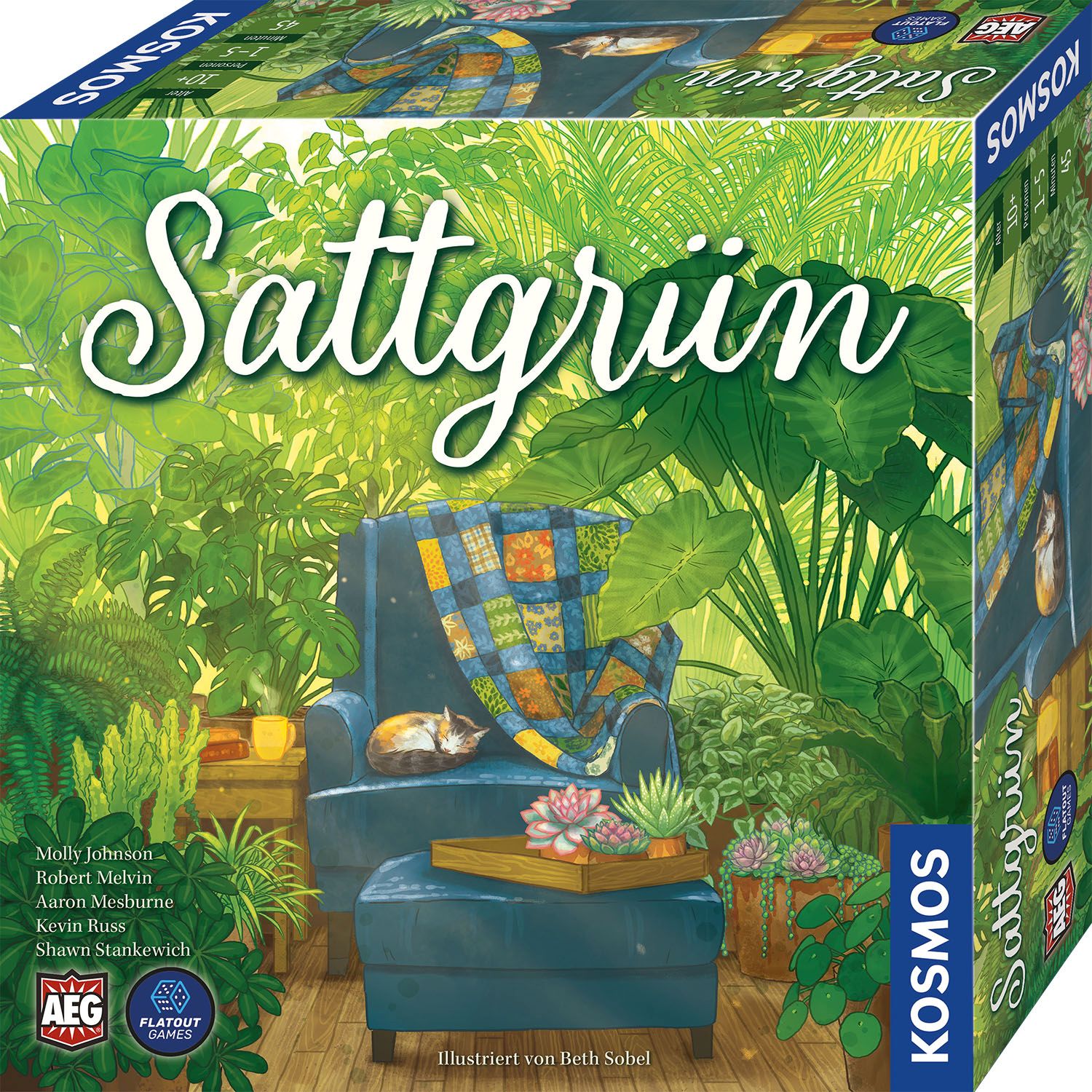 Sattgr&uuml;n 